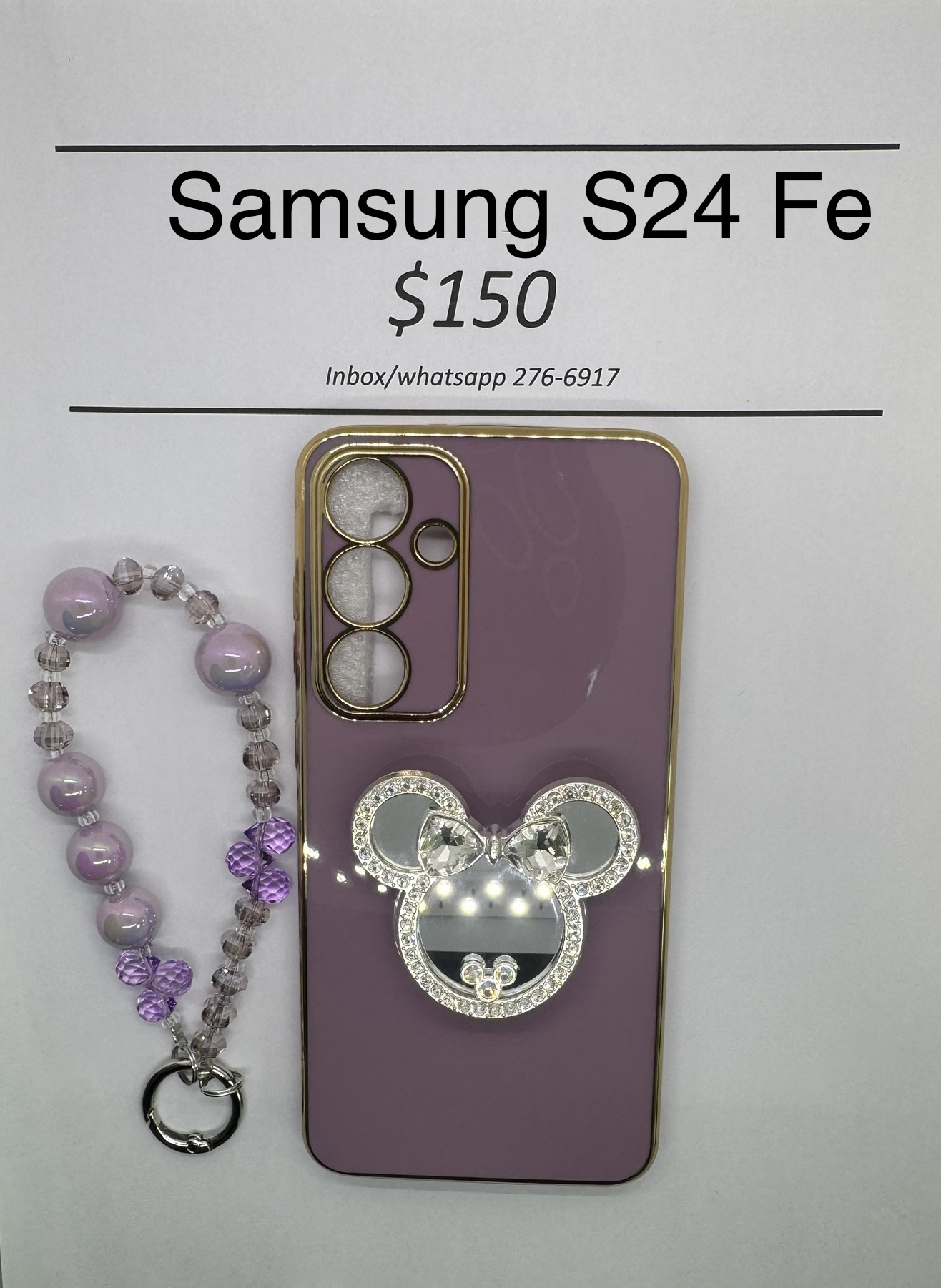 S24 FE Purple Minnie