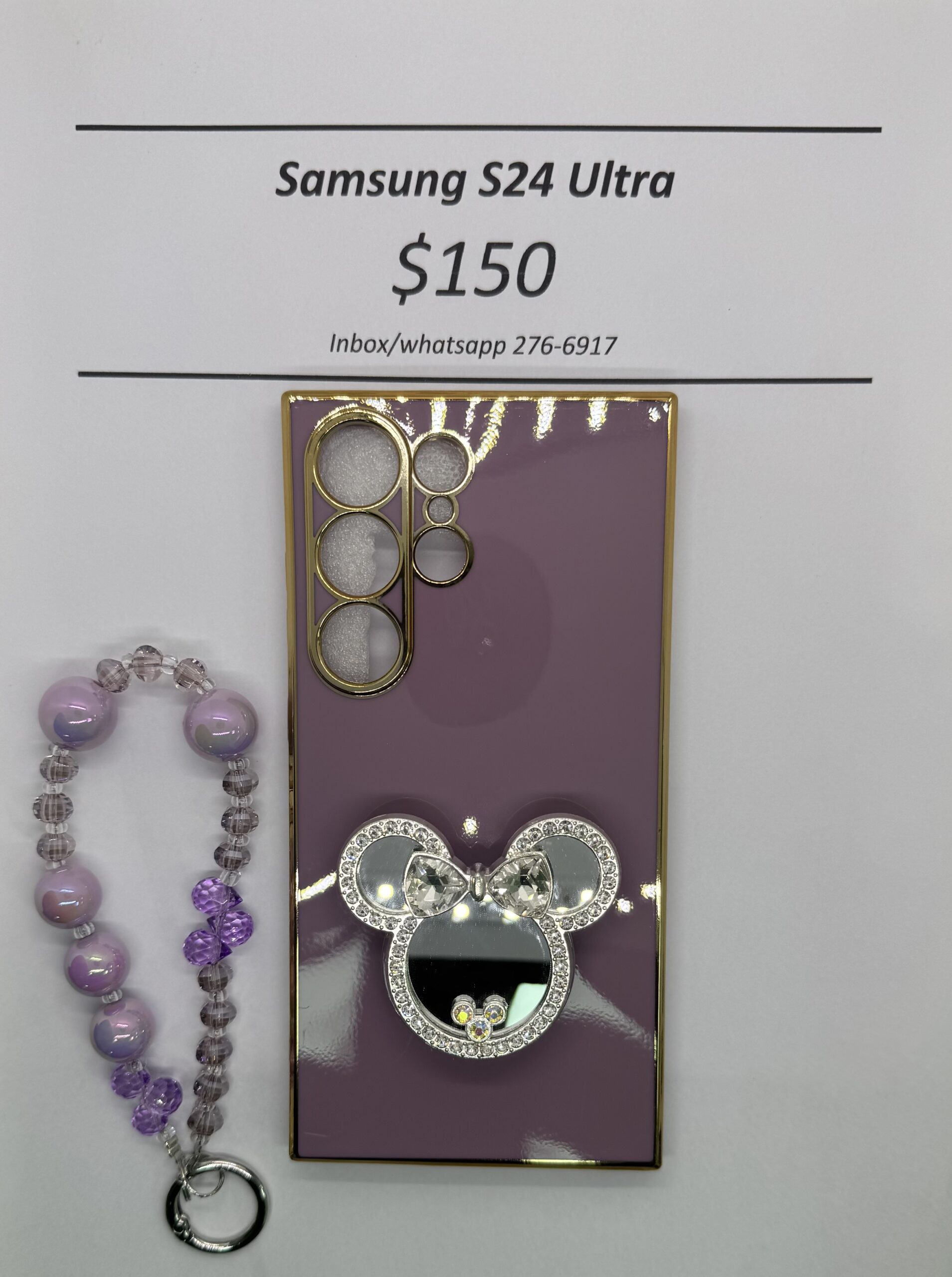 S24 Ultra Purple Minnie