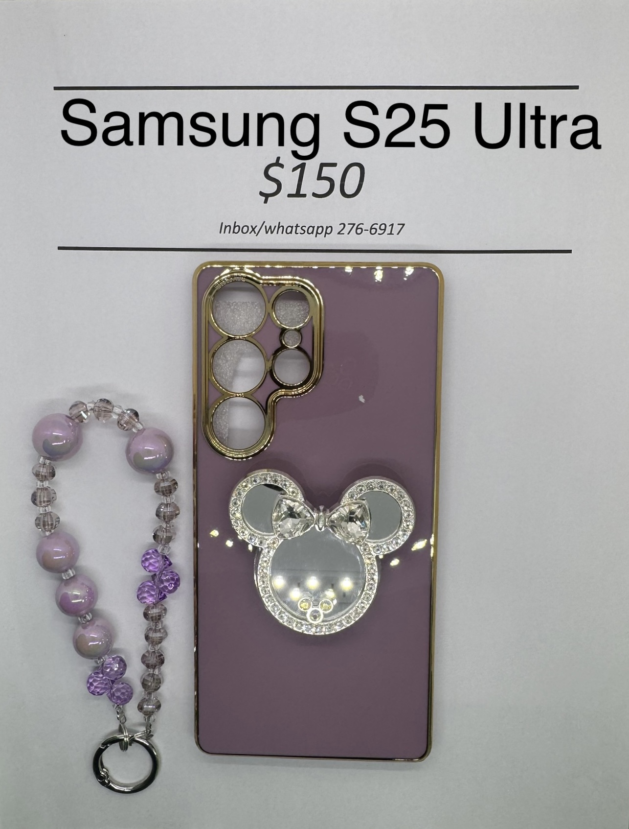 S25 Ultra Purple Minnie