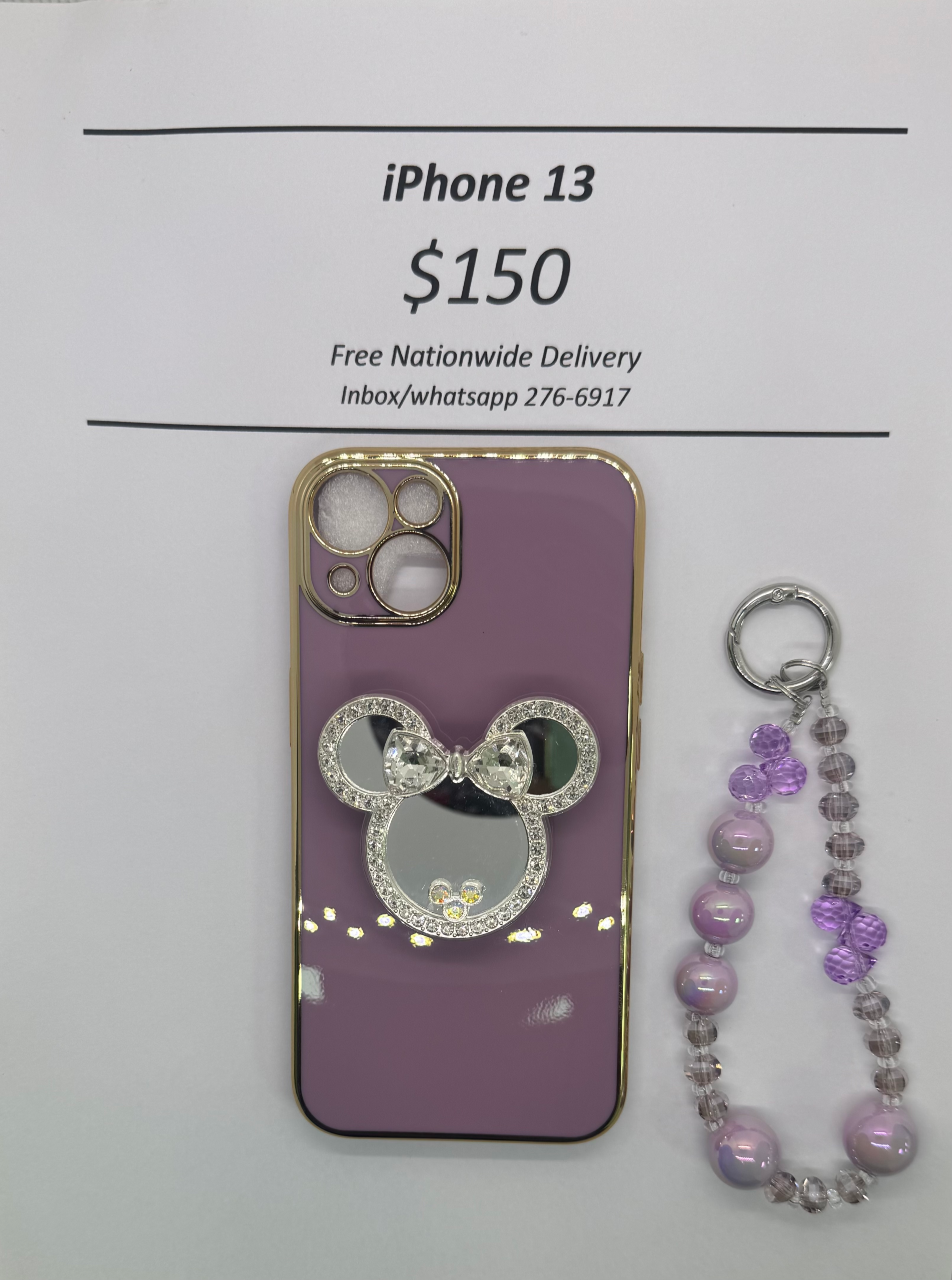 iPhone 13 Purple Minnie