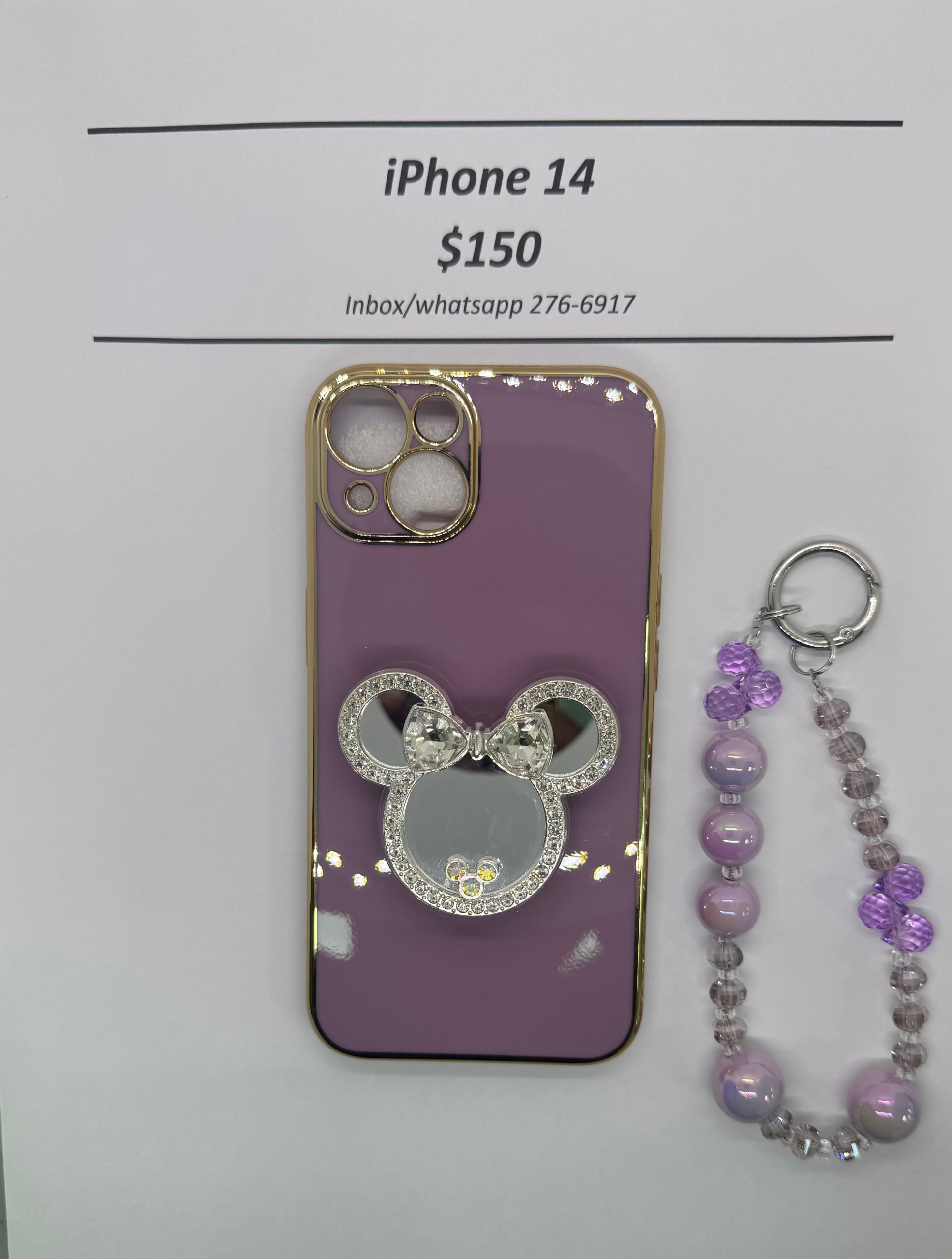 iPhone 14 Purple Minnie