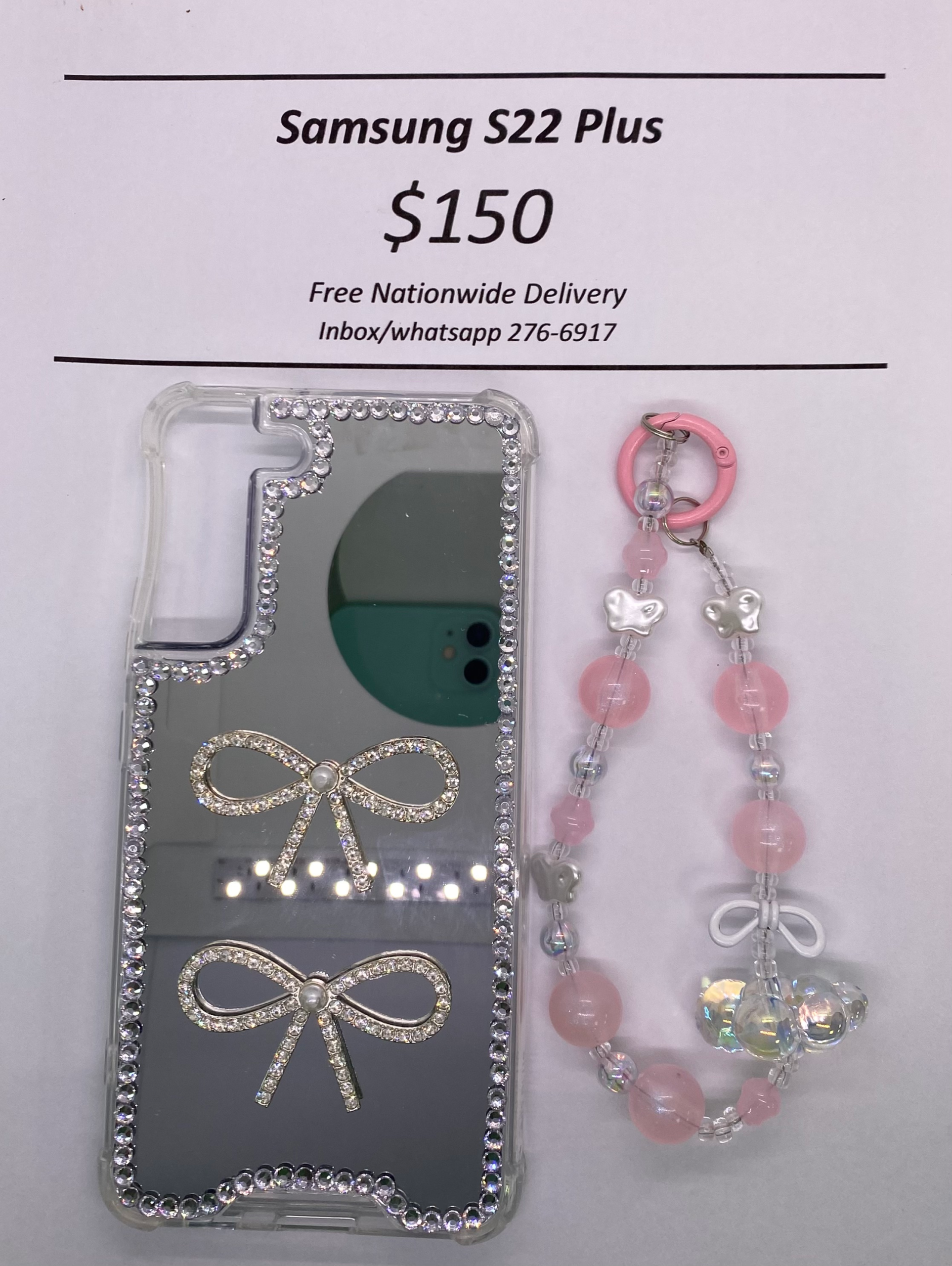 S22+ Mirror Bow with Band