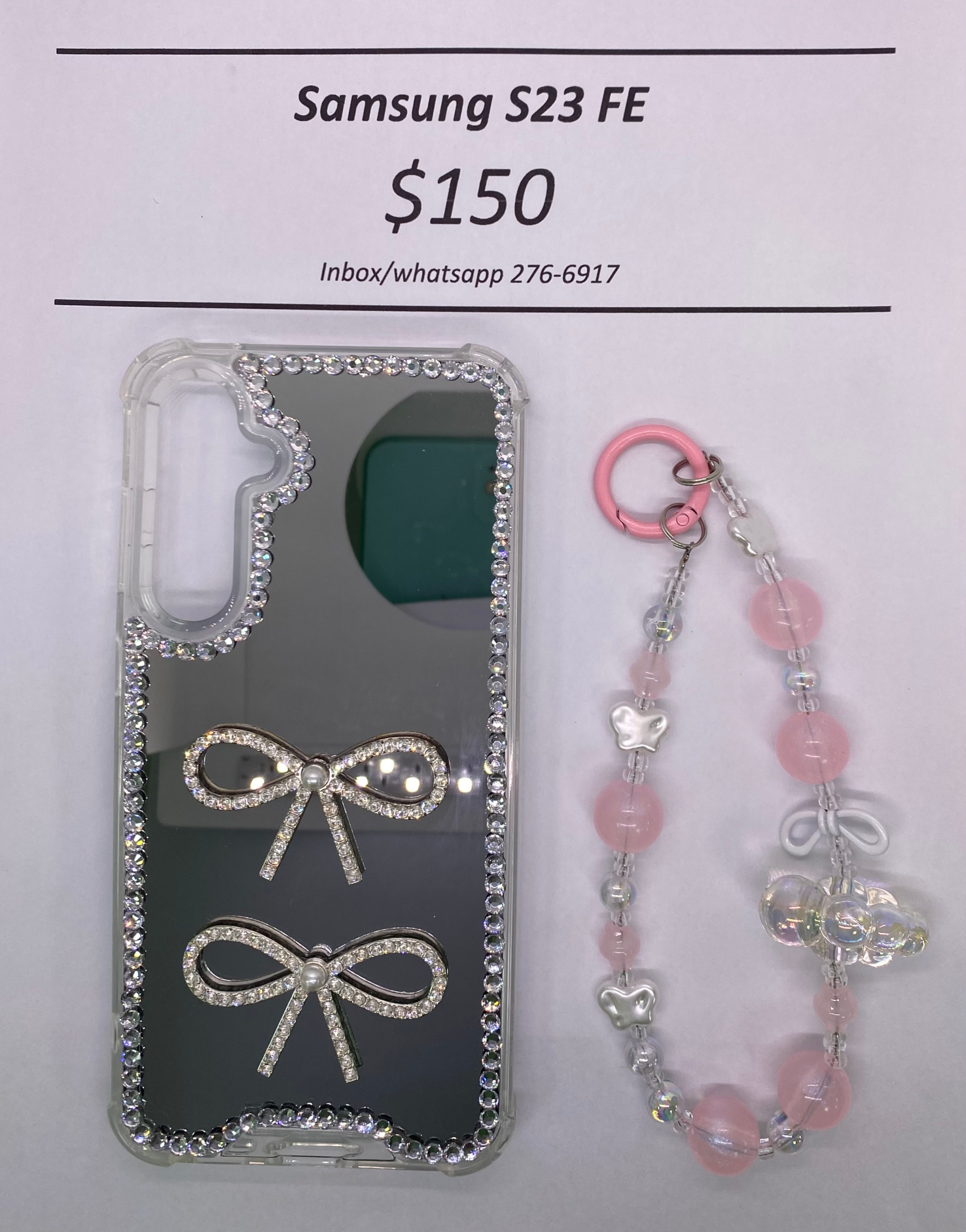 S23 FE Mirror Bow with Band