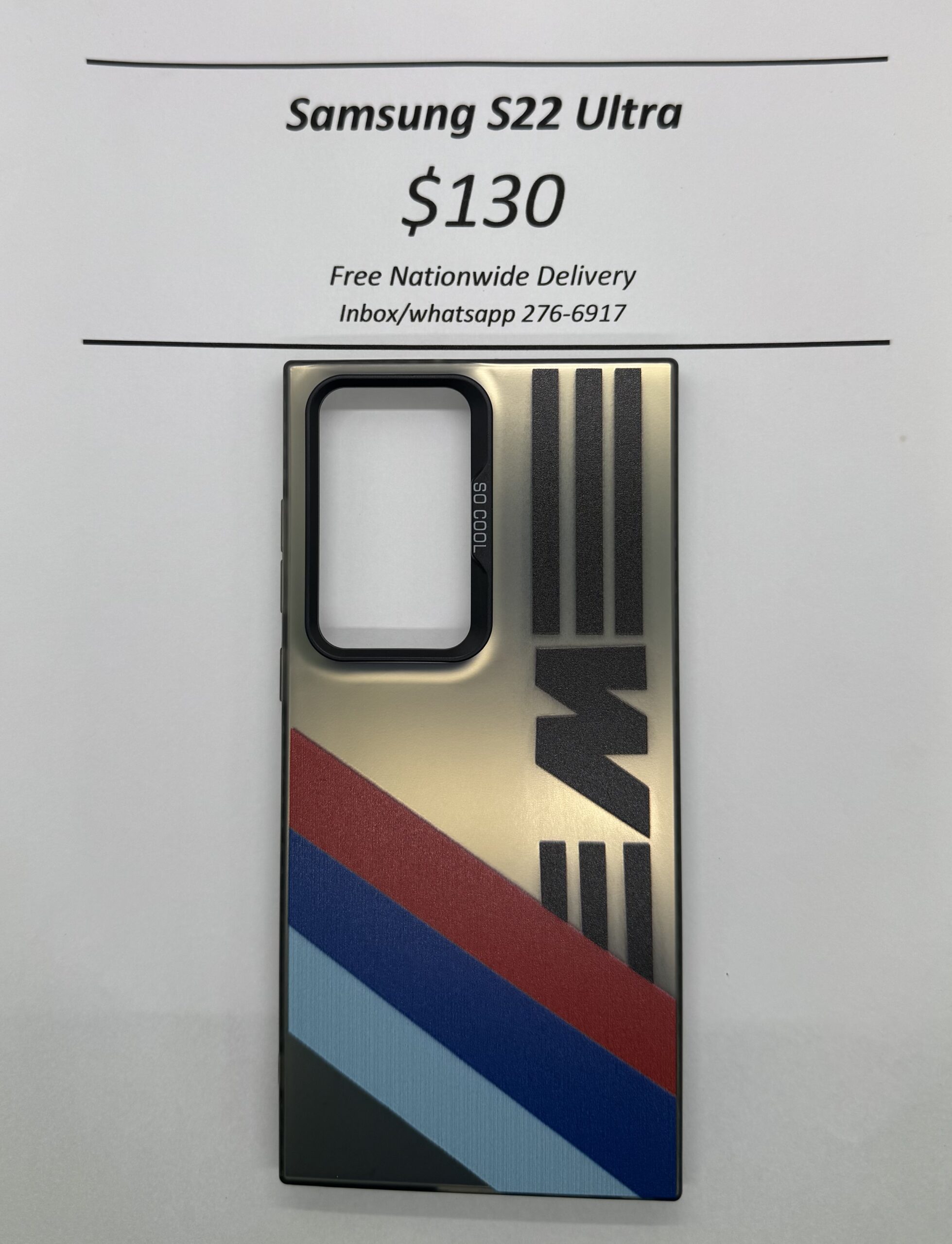 S22 Ultra BMW Case
