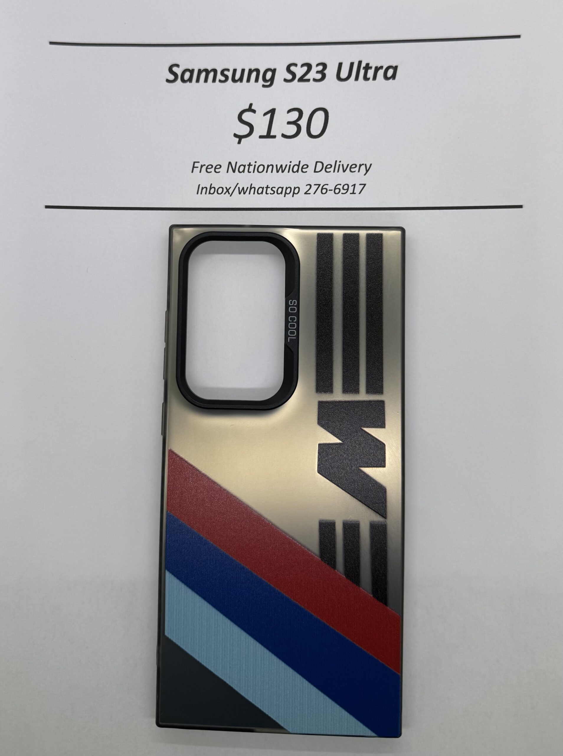 S23 Ultra BMW Case