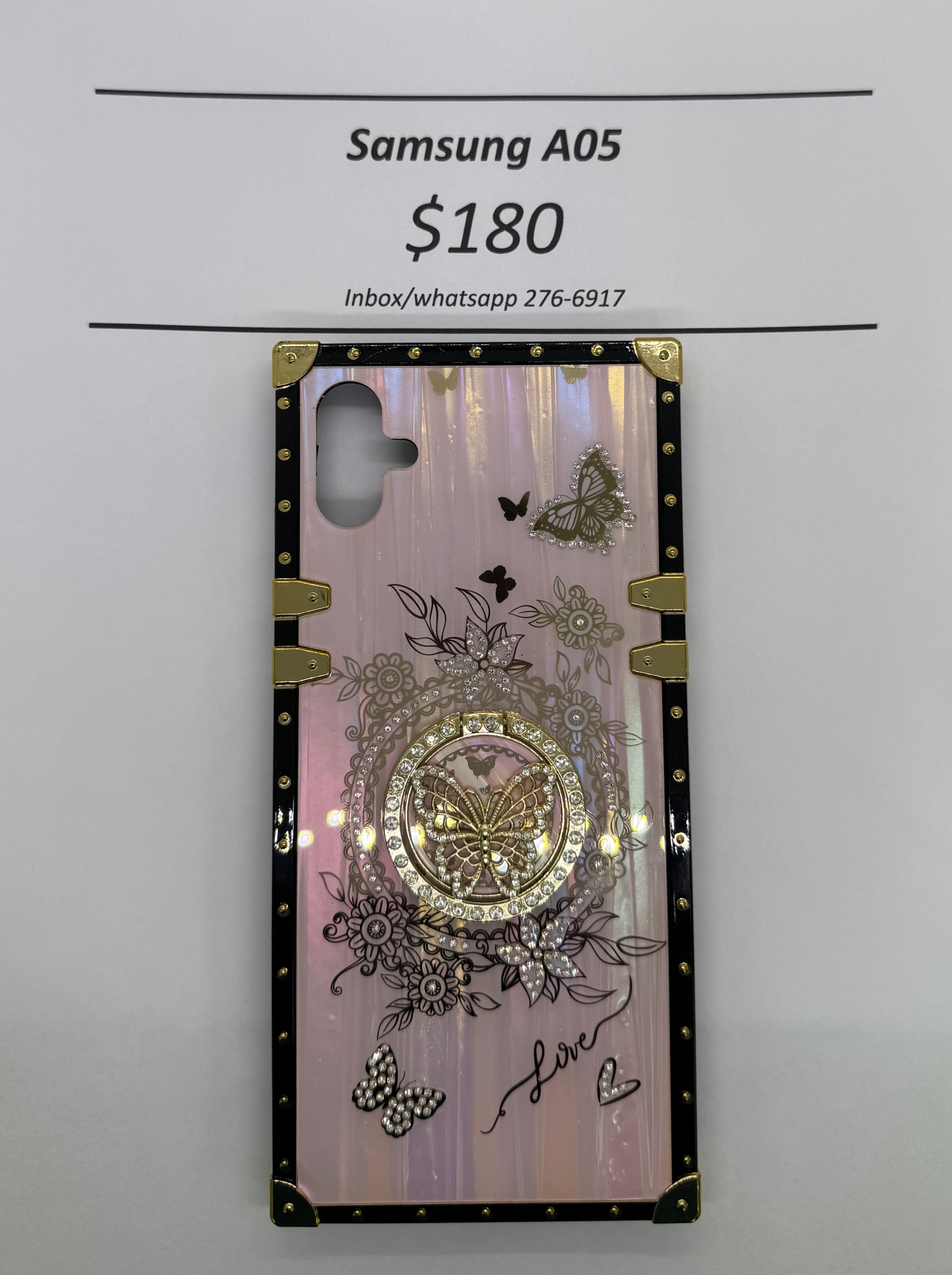 A05 Pink Butterfly Trunk