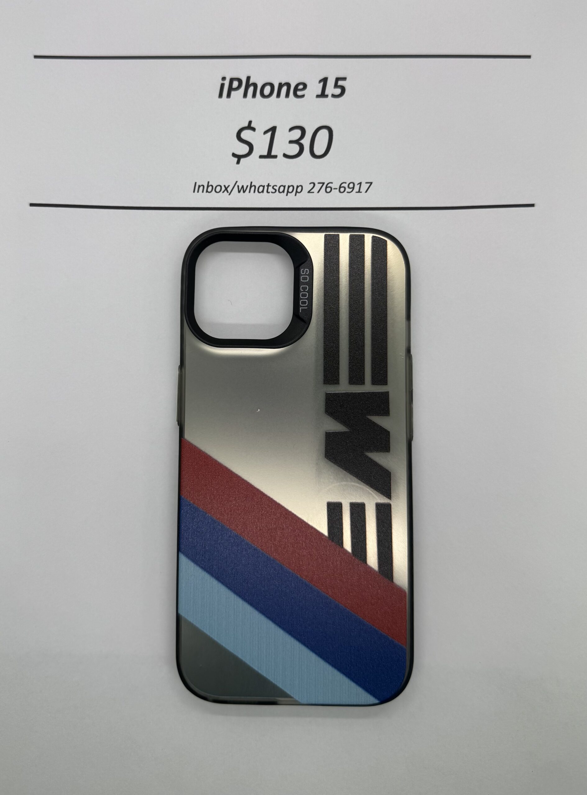 iPhone 15 BMW Case