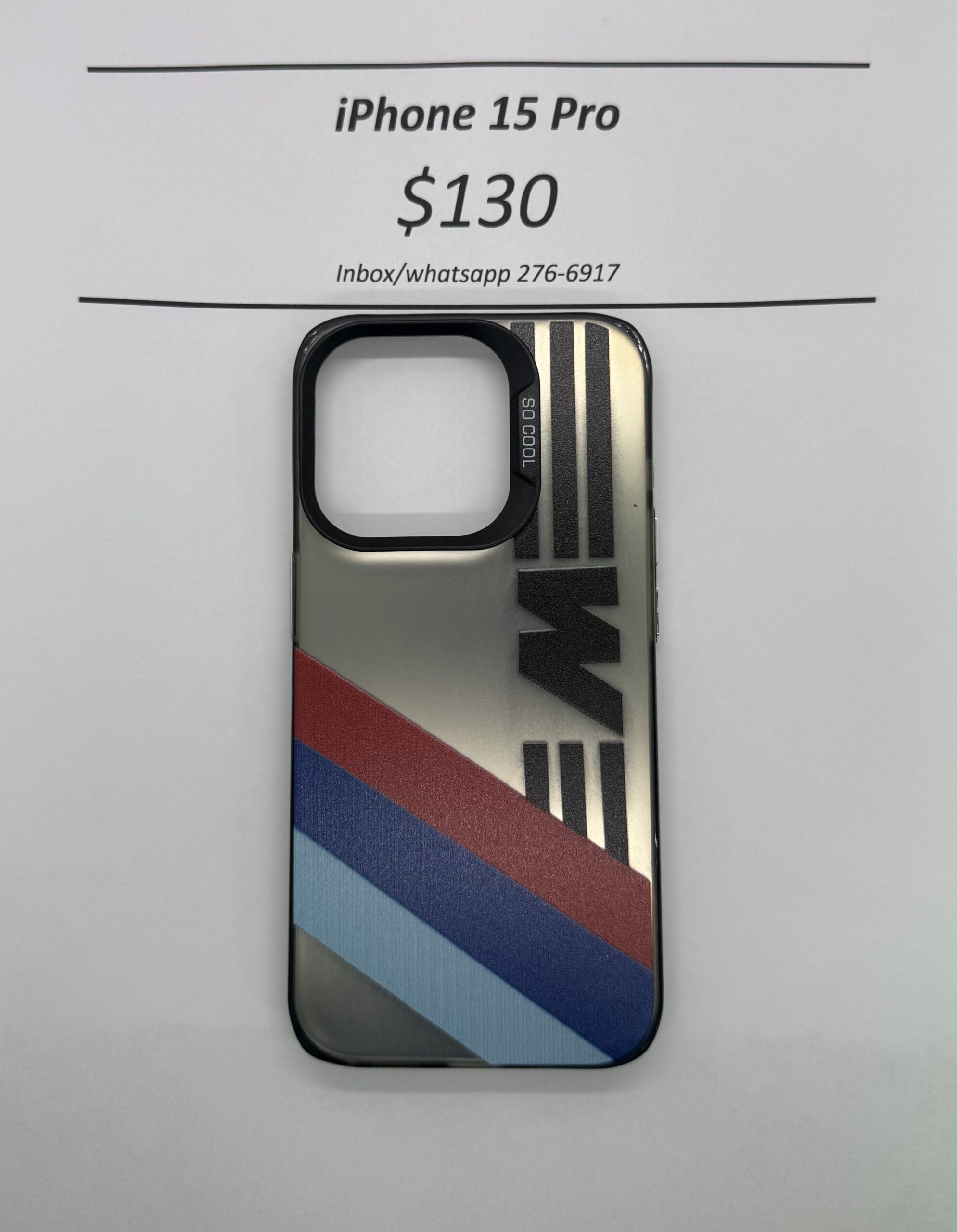 iPhone 15 Pro BMW Case