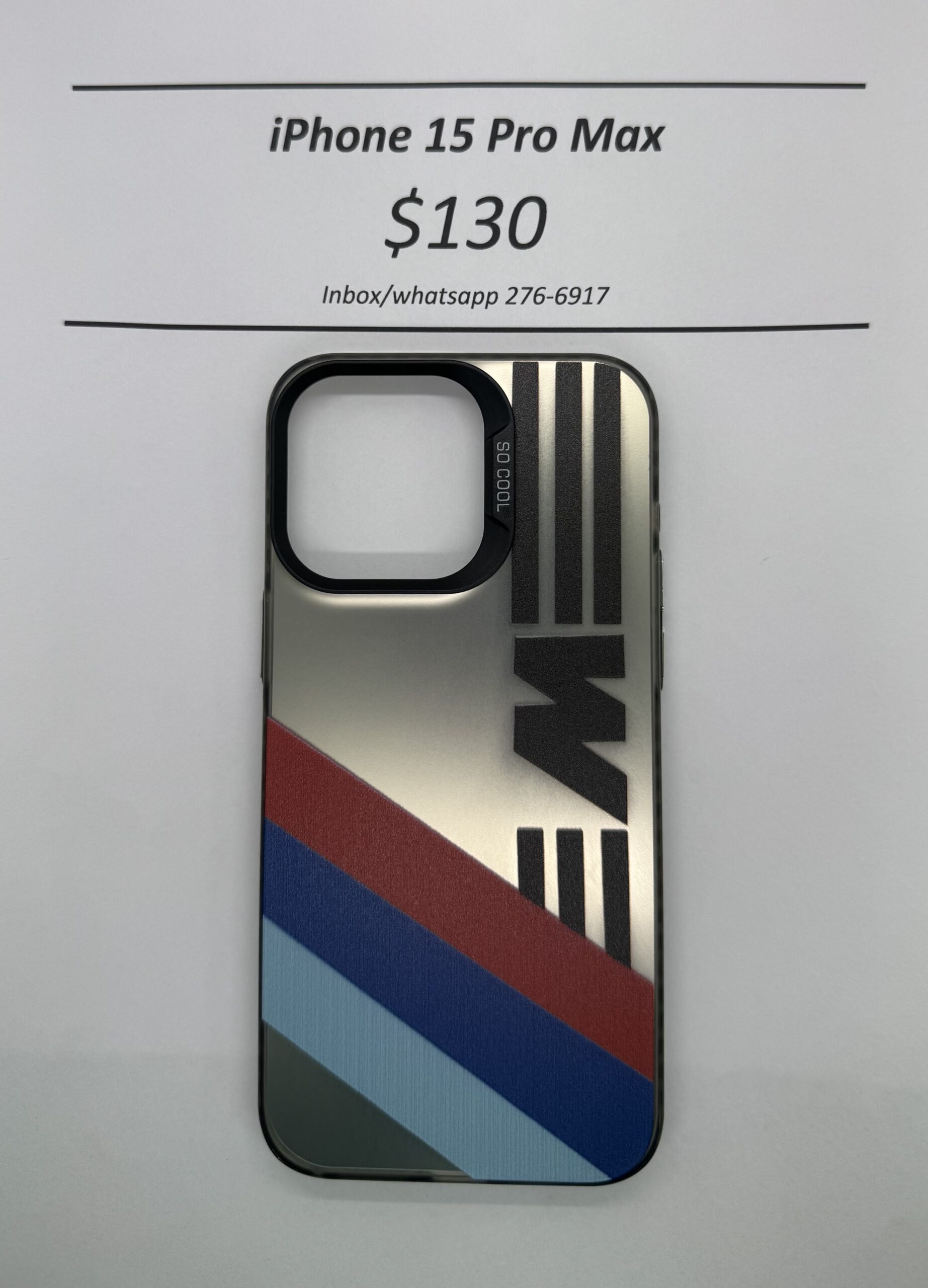 iPhone 15 Pro Max BMW Case