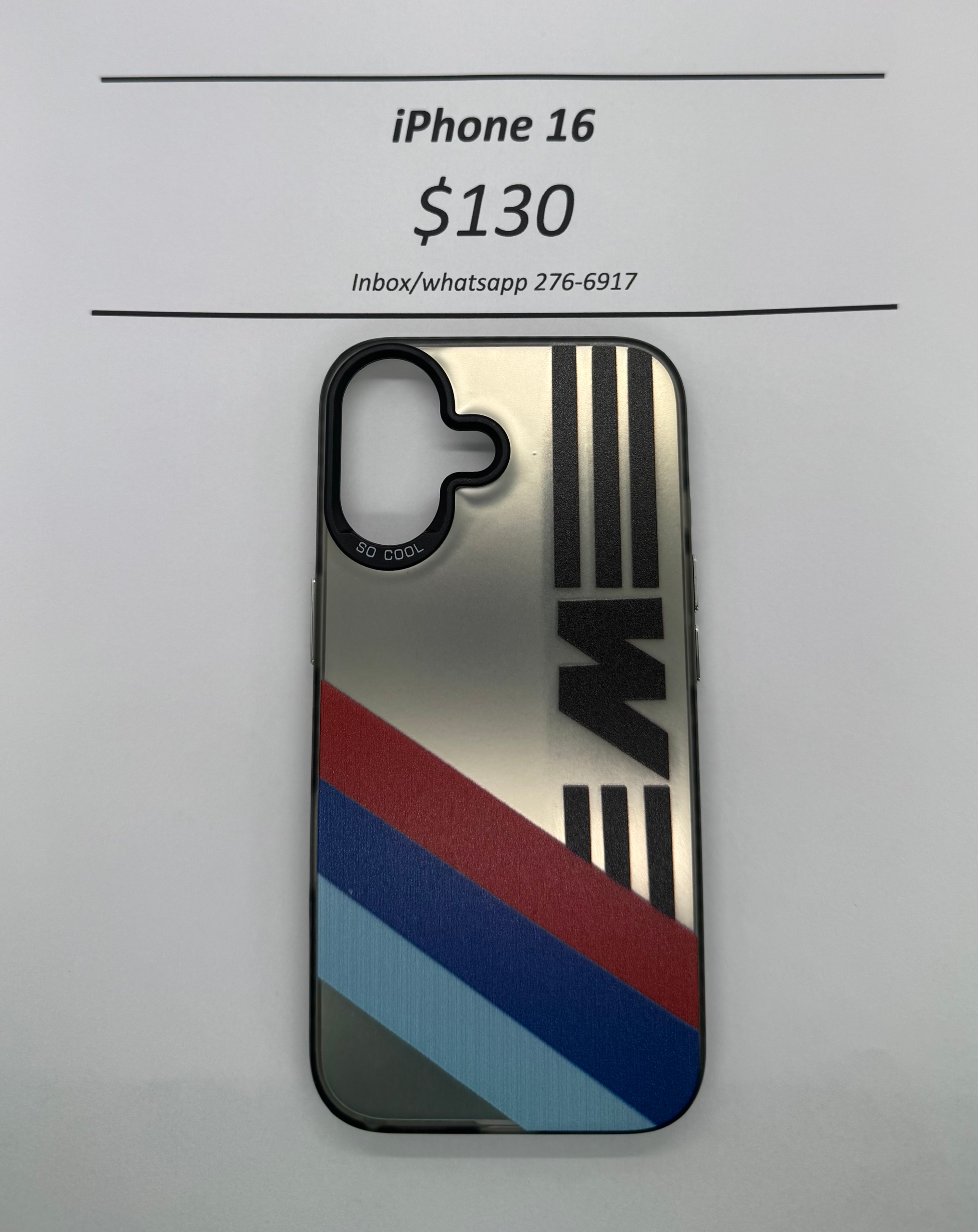 iPhone 16 BMW Case