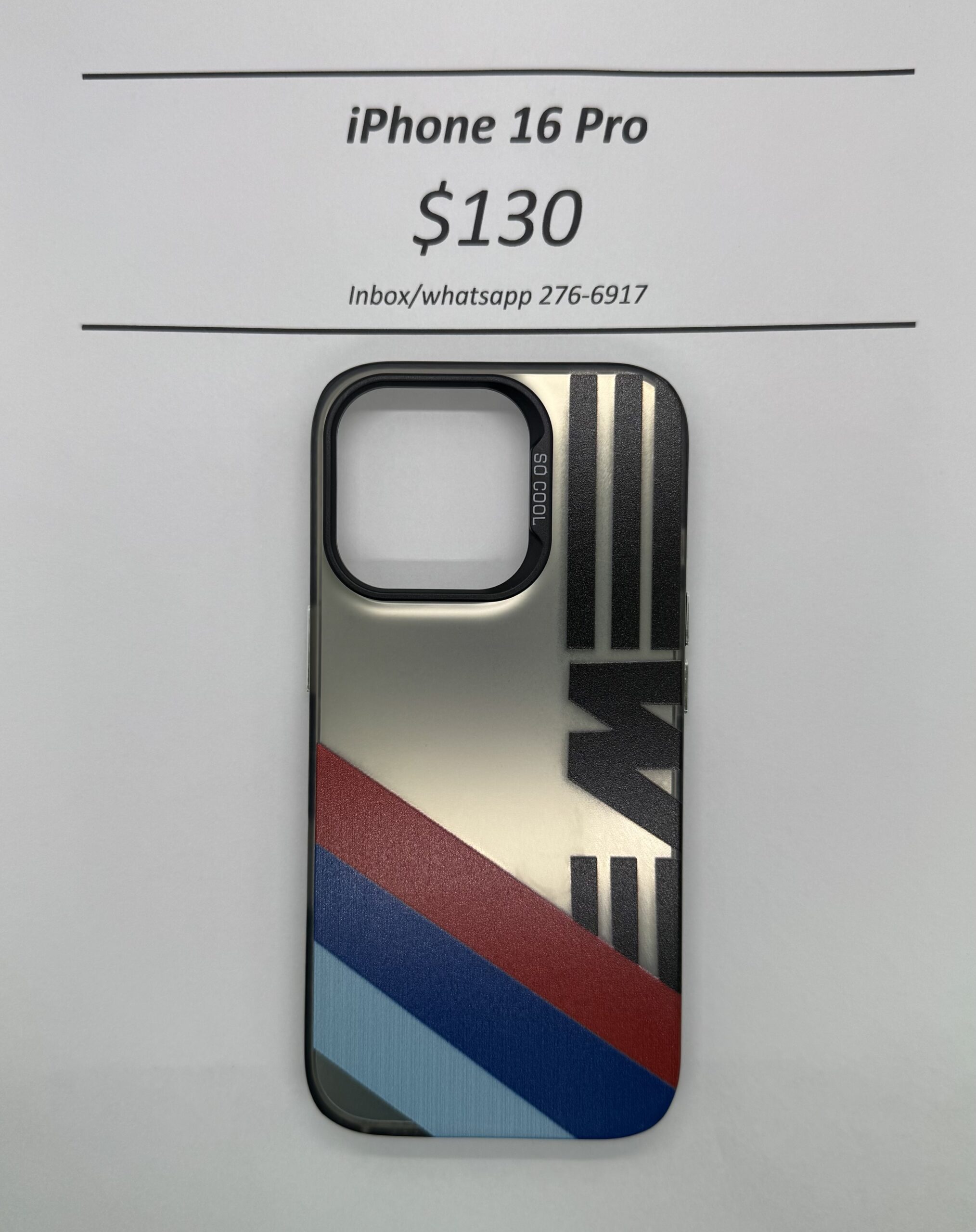 iPhone 16 Pro BMW Case