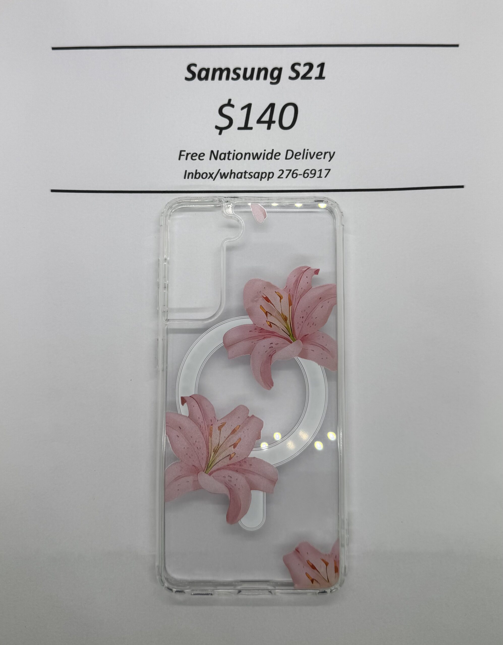 S21 Hibiscus Mag Safe