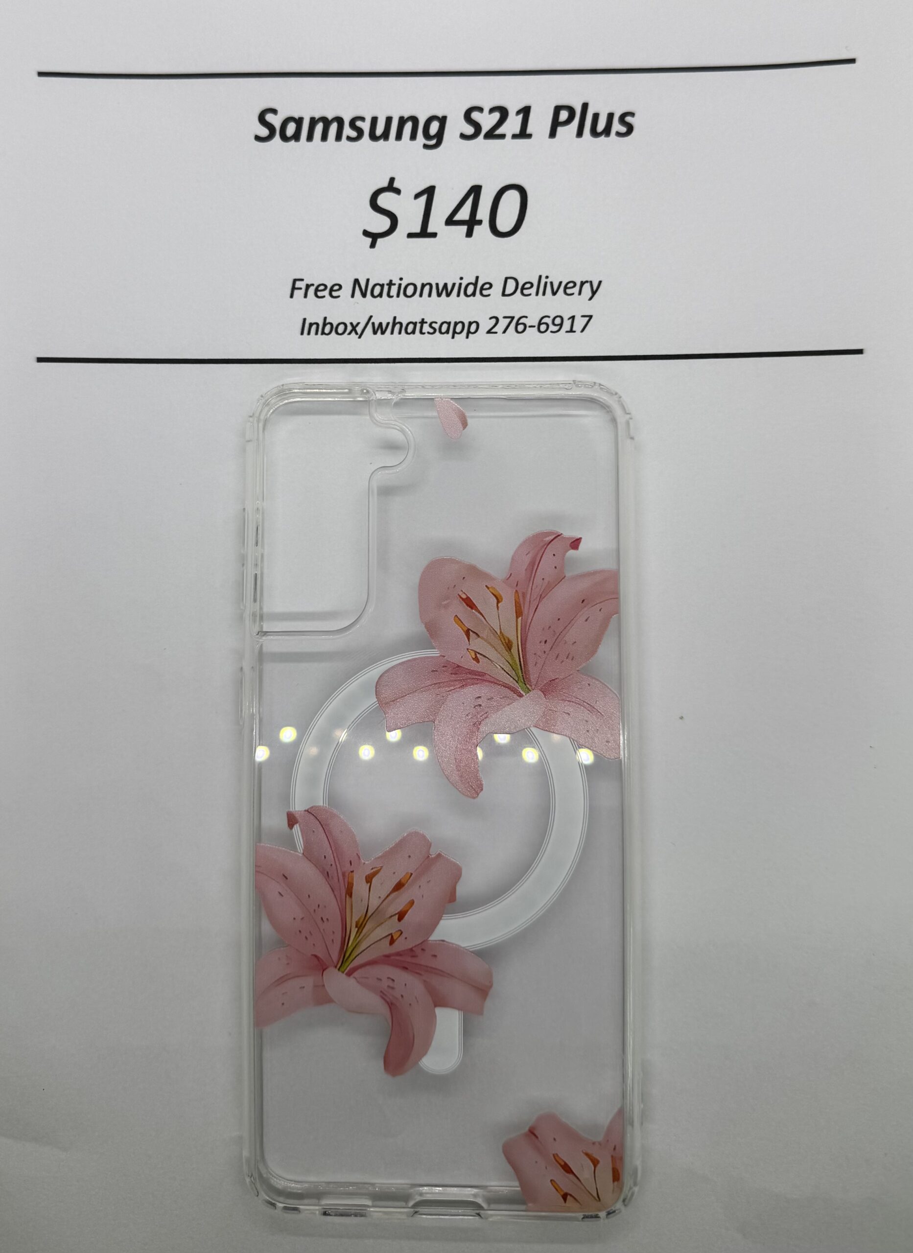 S21+ Hibiscus Mag Safe