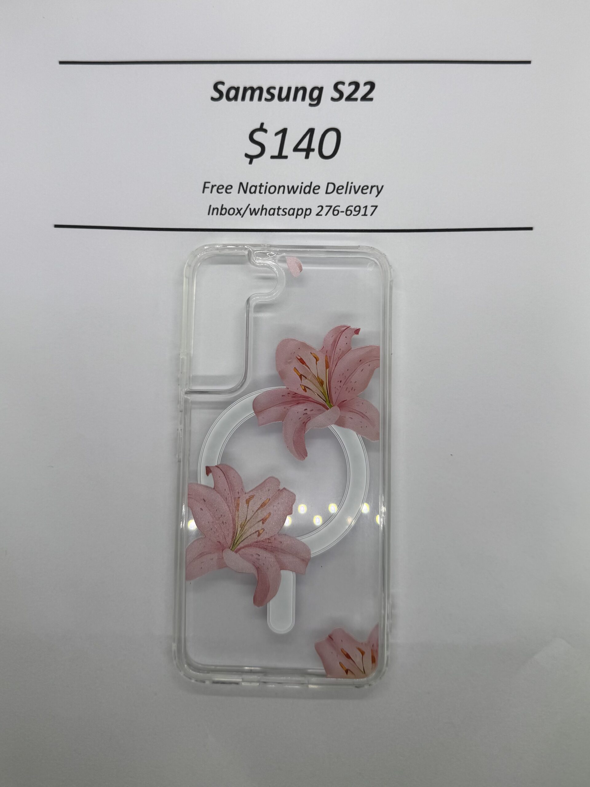 S22 Hibiscus Mag Safe