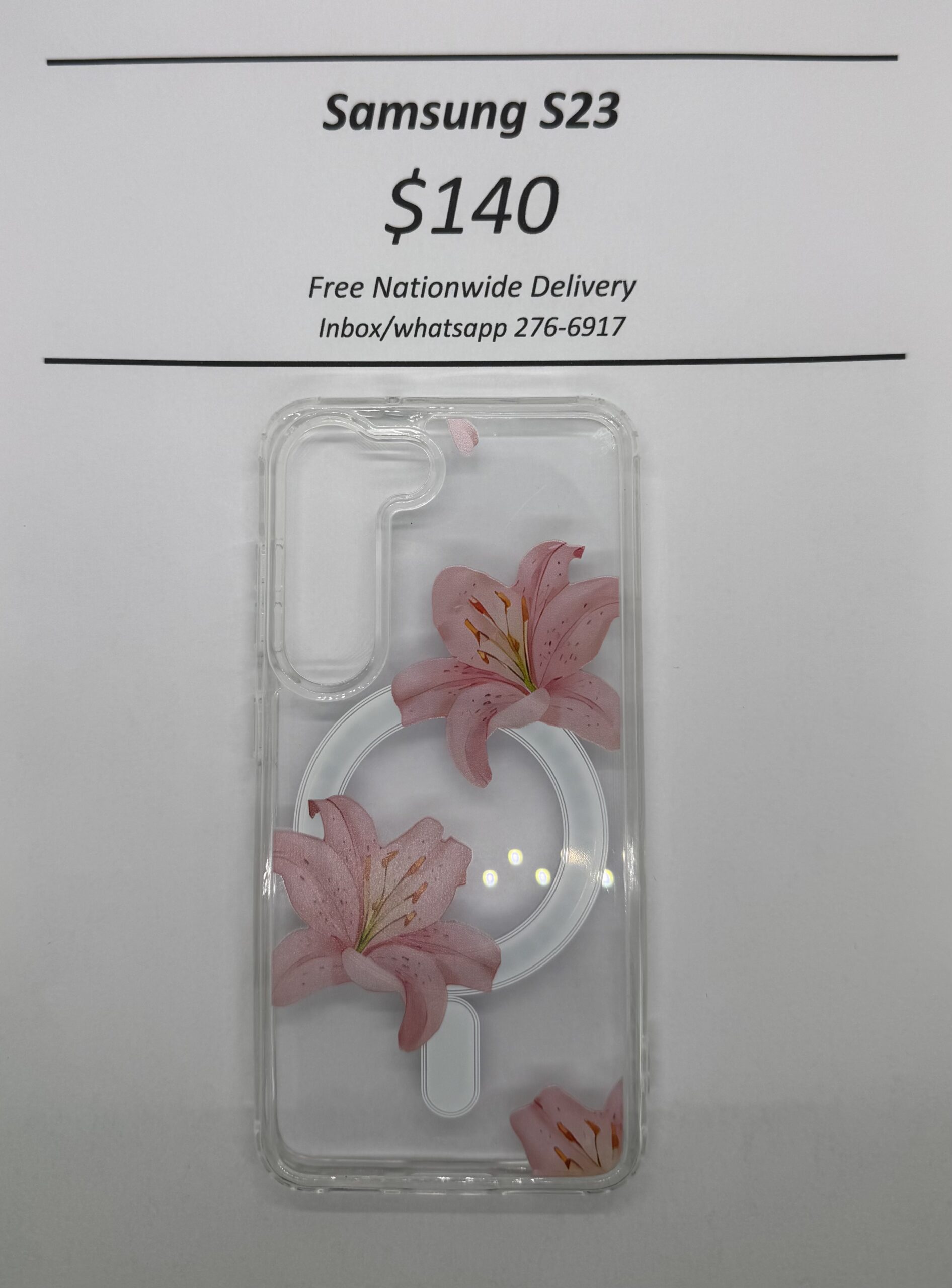 S23 Hibiscus Mag Safe