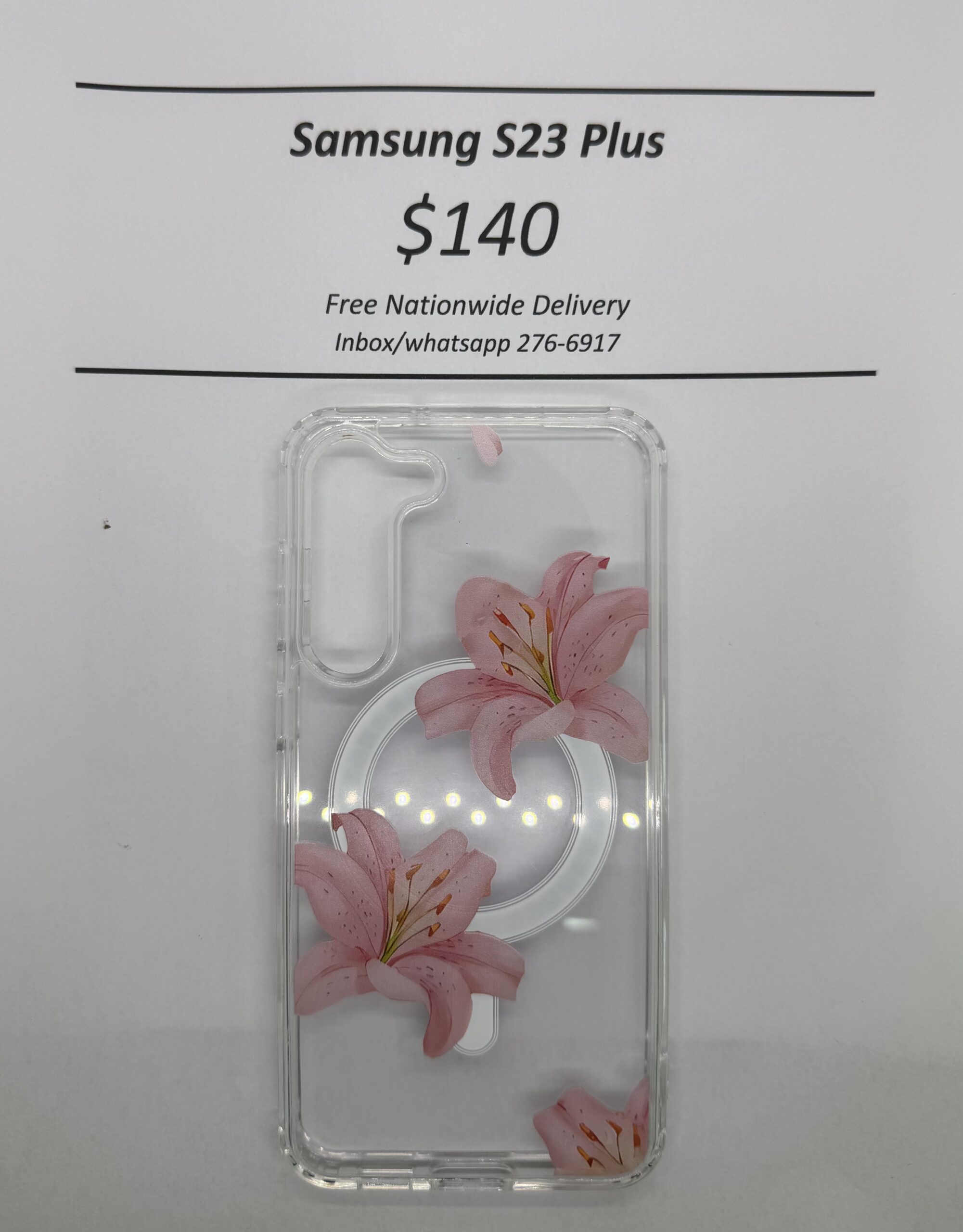 S23+ Hibiscus Mag Safe