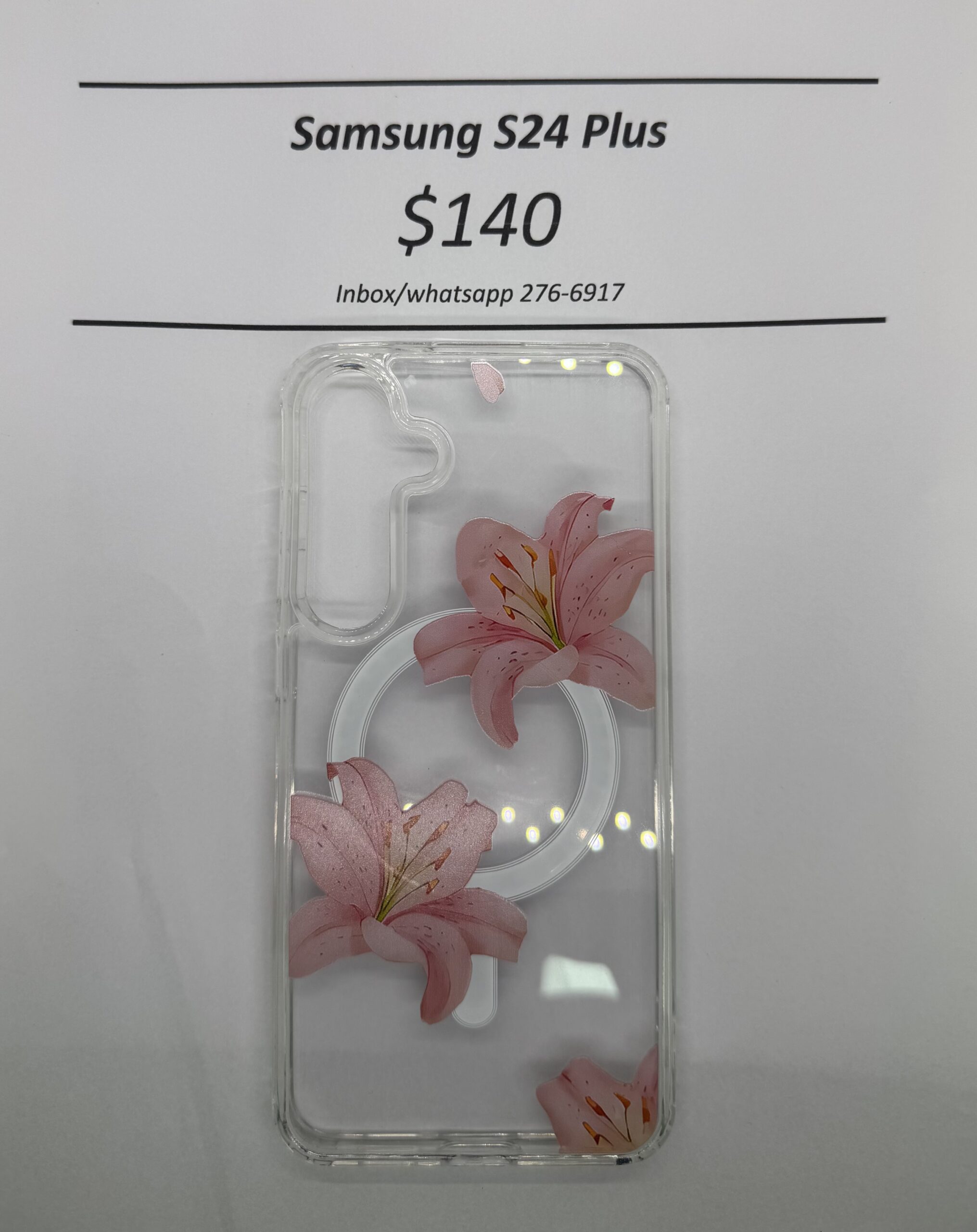 S24+ Hibiscus Mag Safe