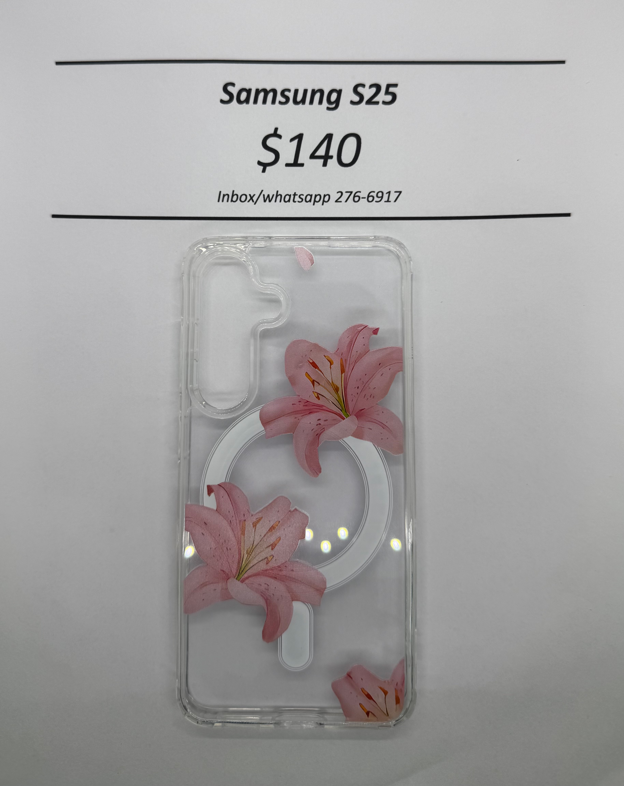 S25 Hibiscus Mag Safe