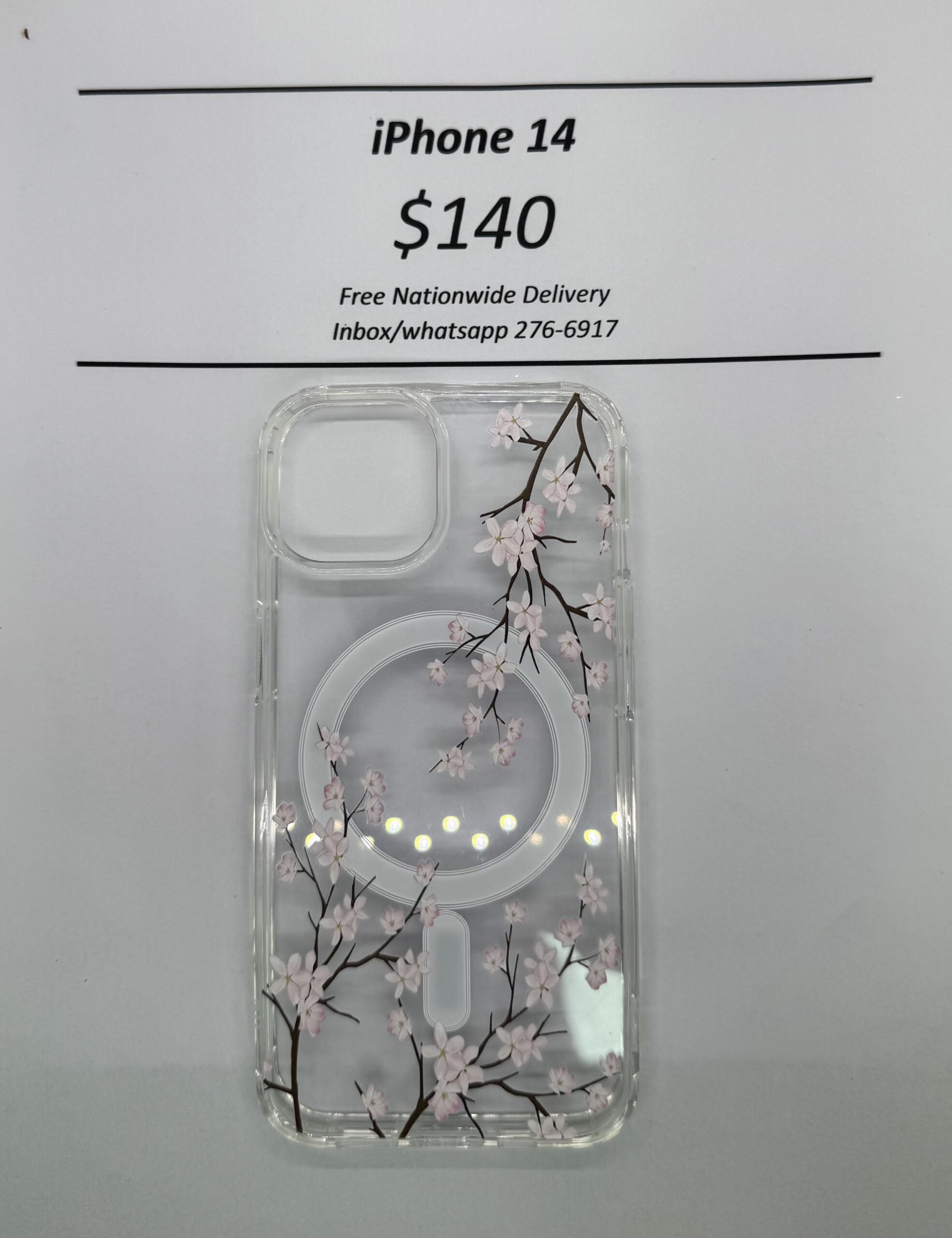 iPhone 14 Cherry Blossom