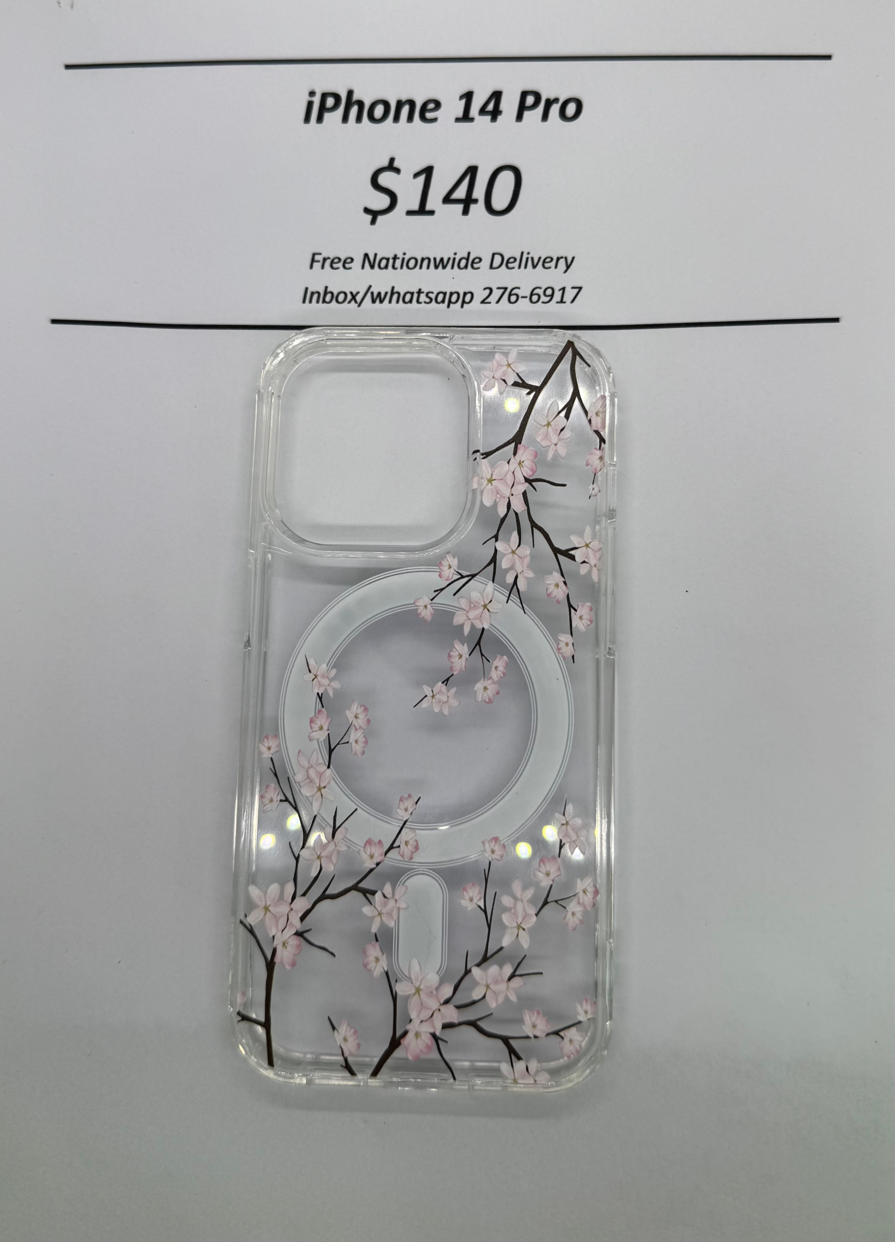 iPhone 14 Pro Cherry Blossom