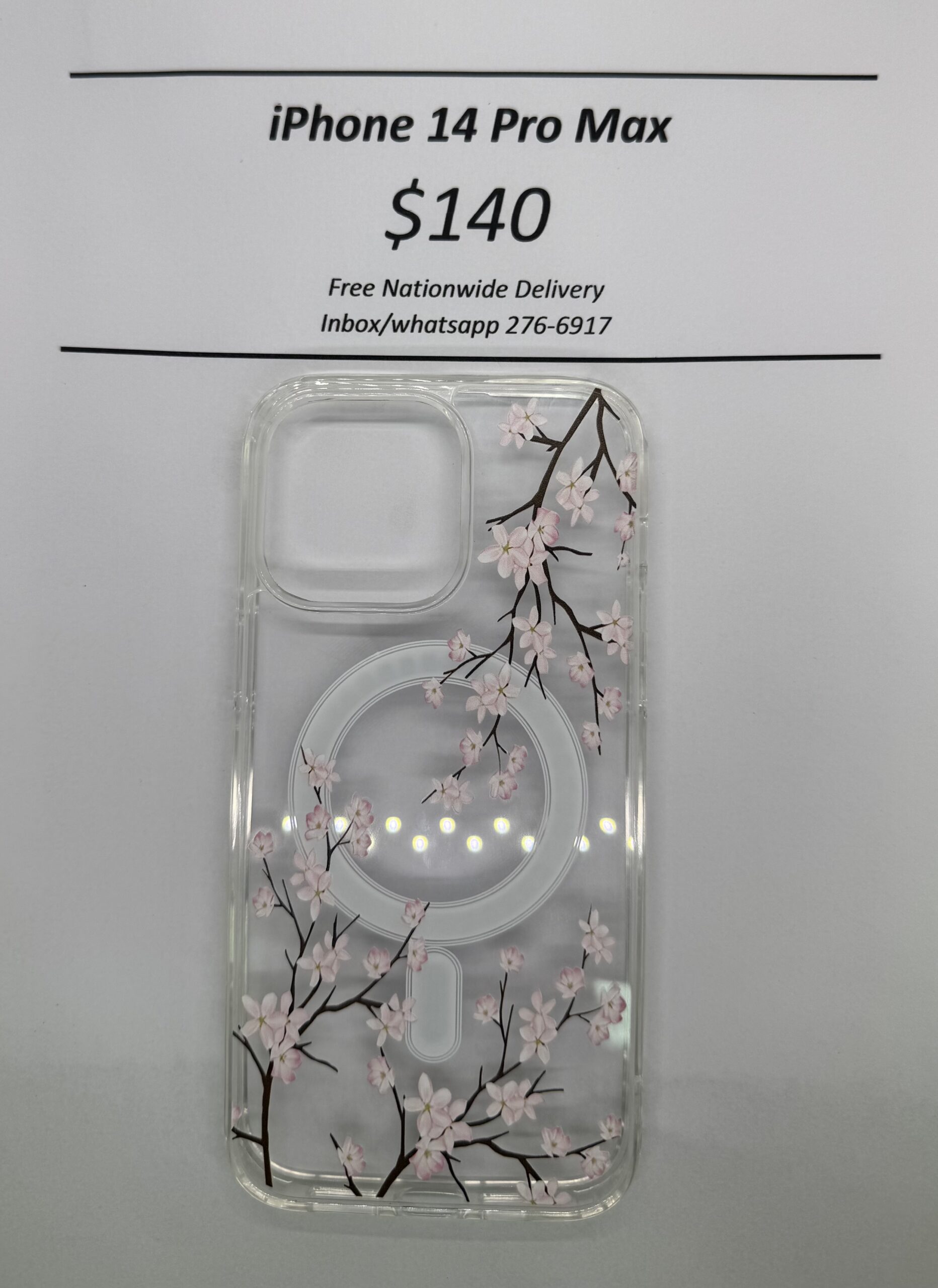 iPhone 14 Pro Max Cherry Blossom