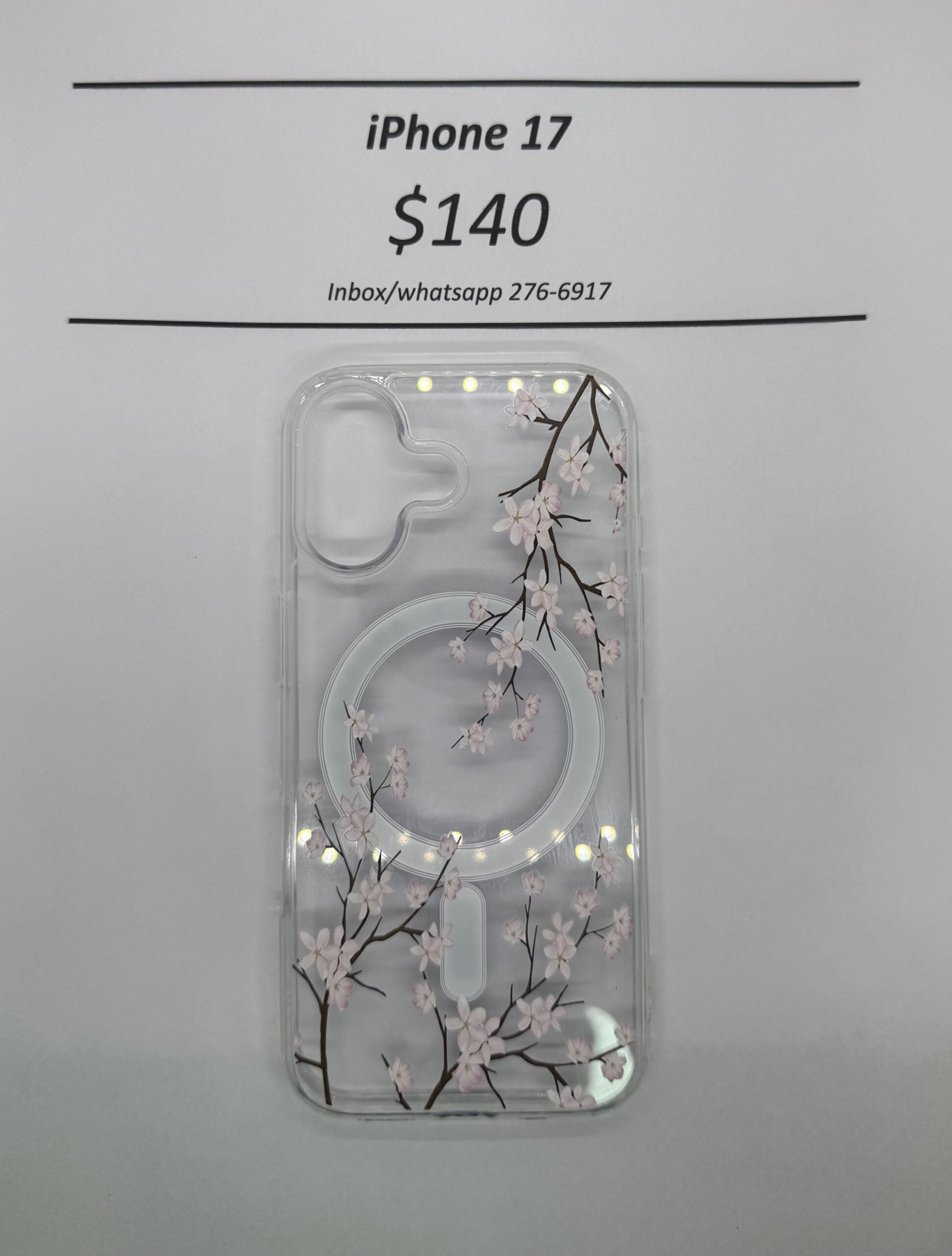 iPhone 17 Cherry Blossom