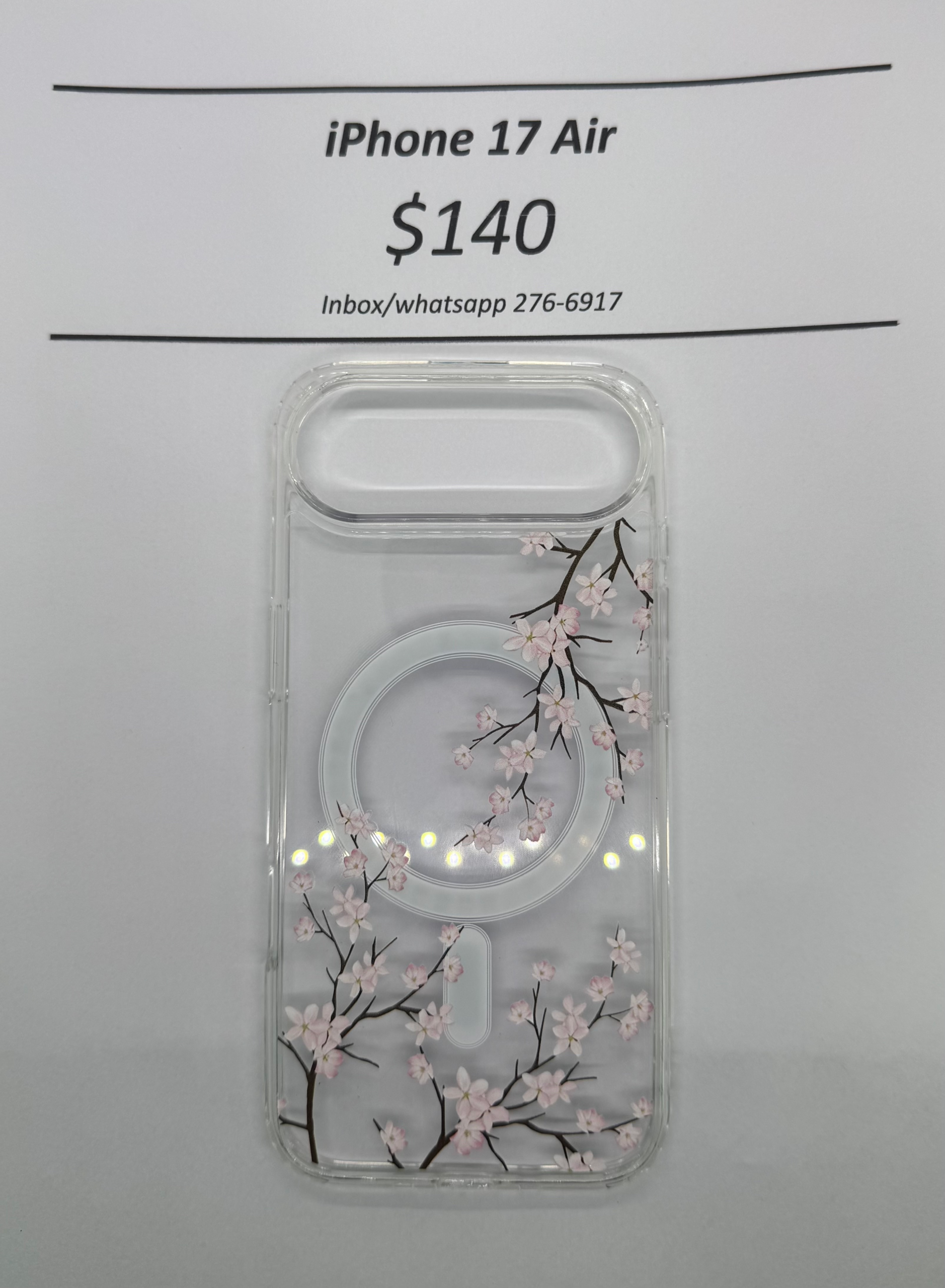 iPhone 17 Air Cherry Blossom