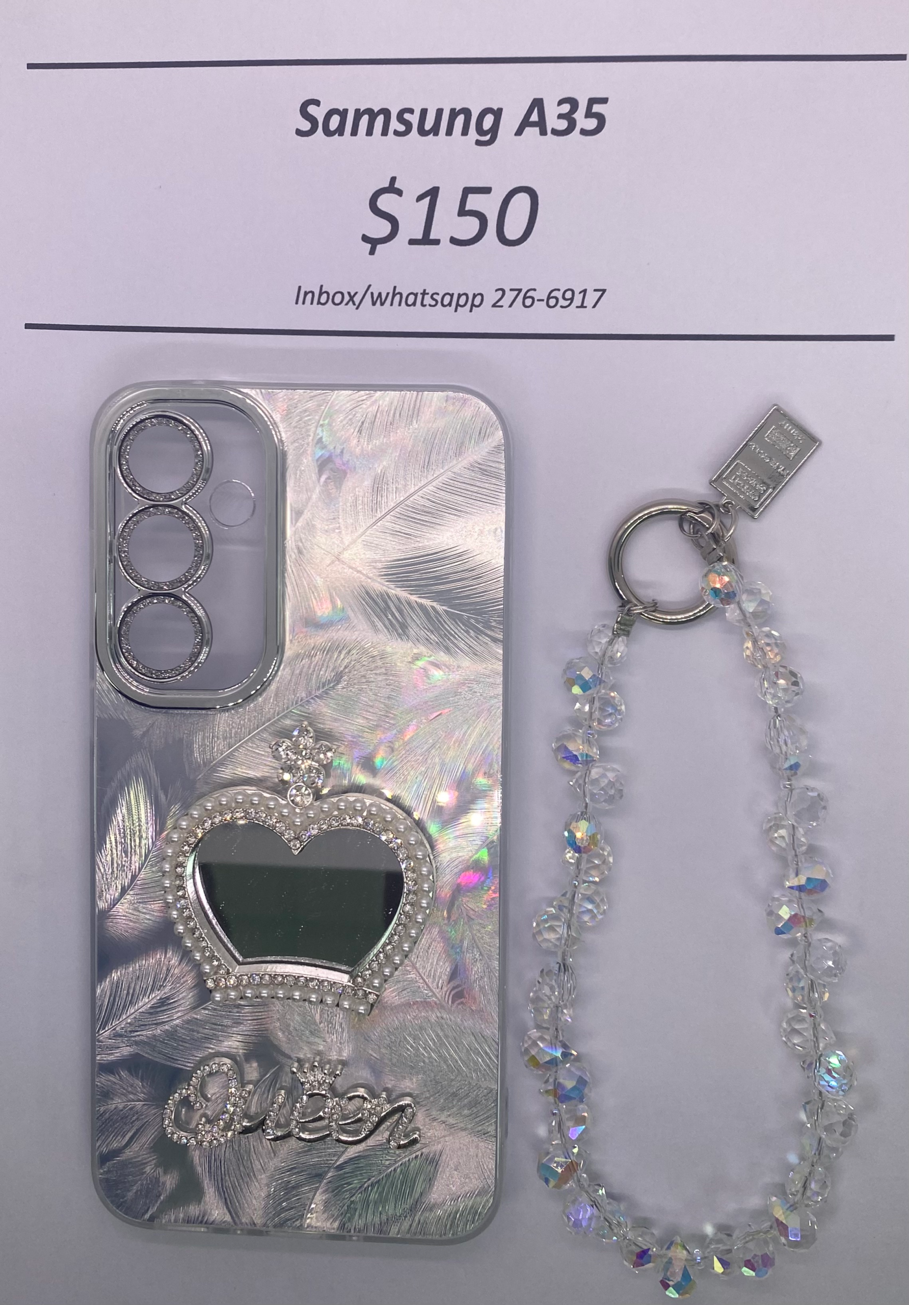 A35 Silver Queen w/ Charm