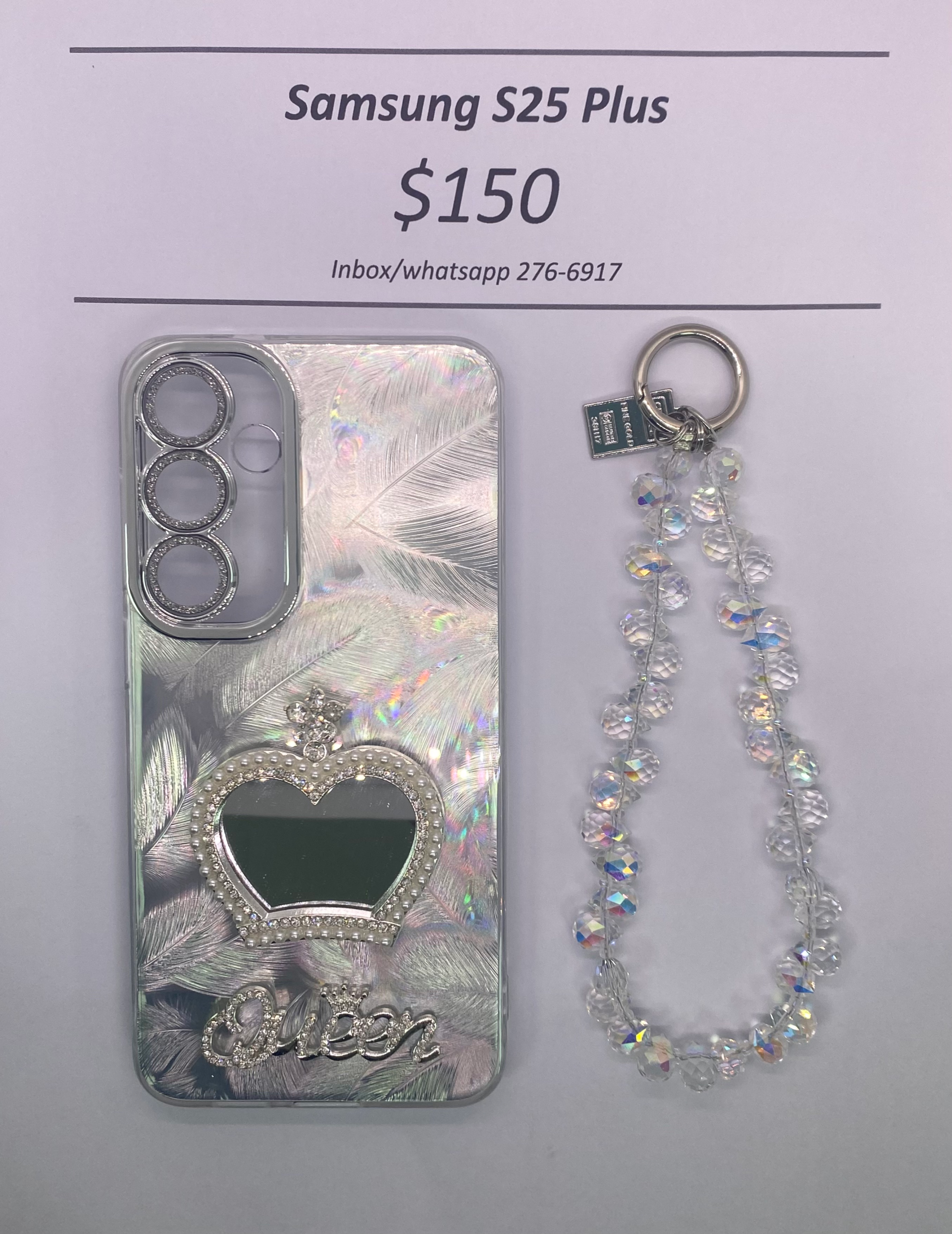 S25+ Silver Queen w/ Charm