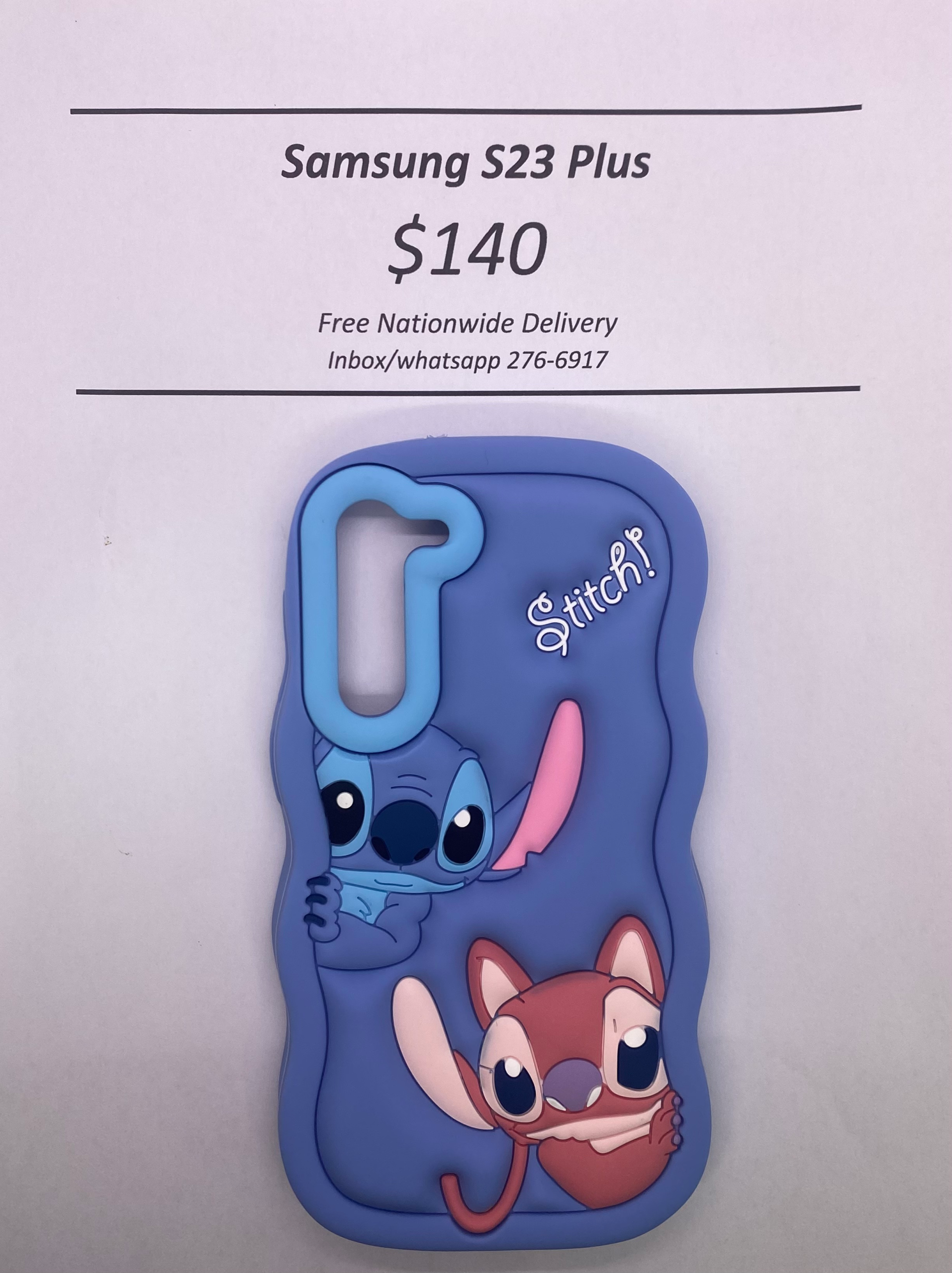 S23+ Blue Stitch