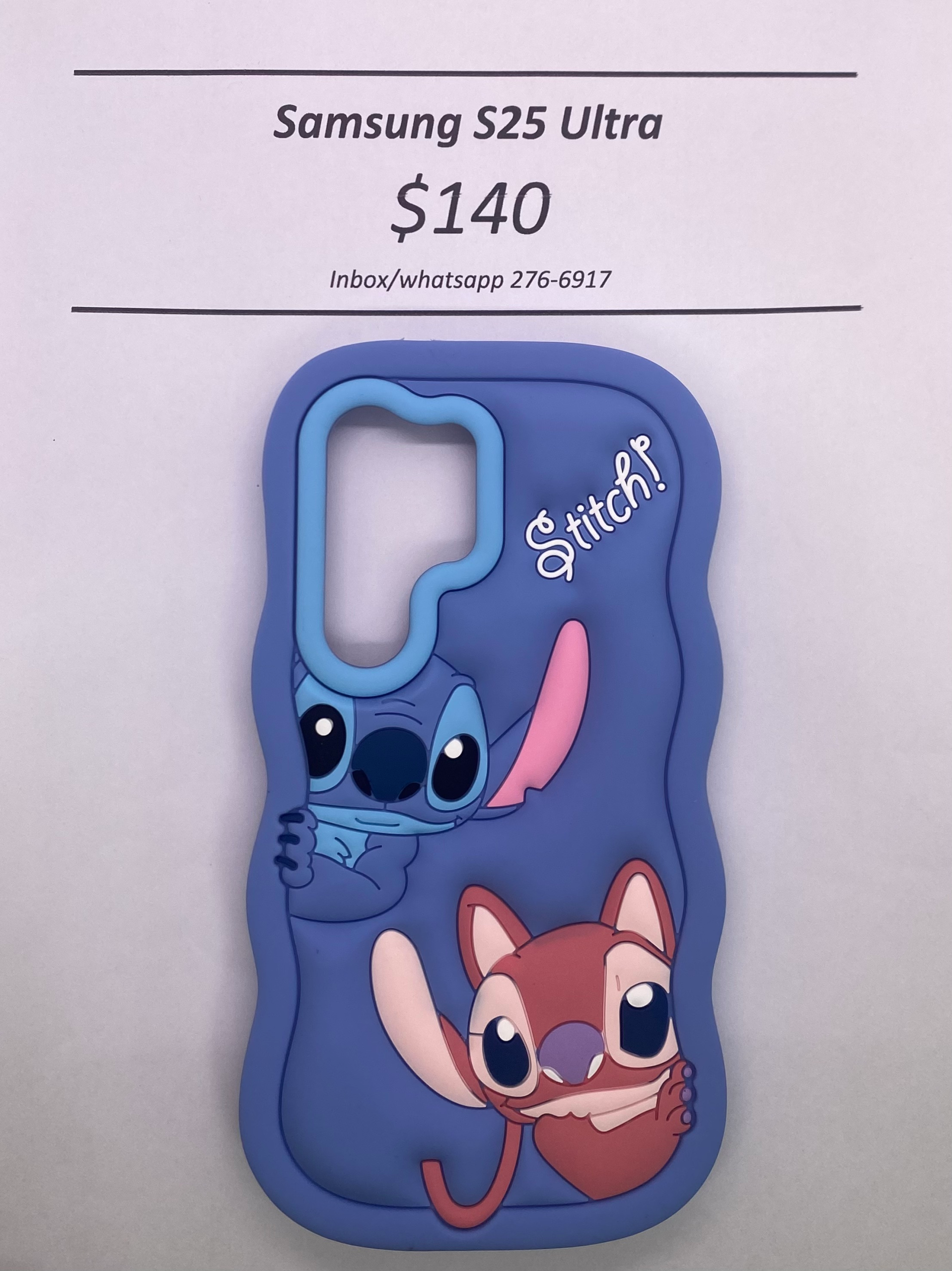 S25 Ultra Blue Stitch