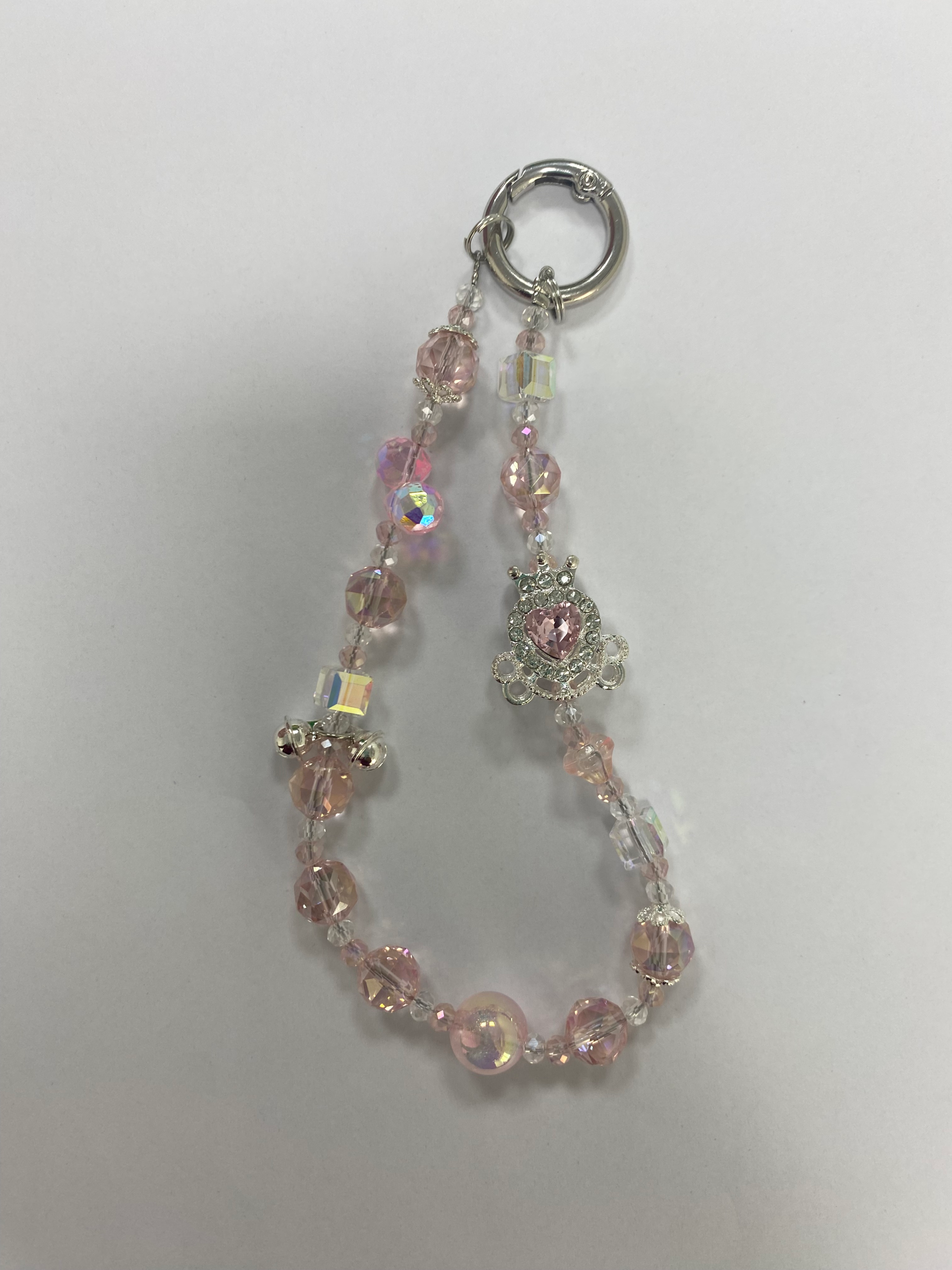 Pink Crown Charm