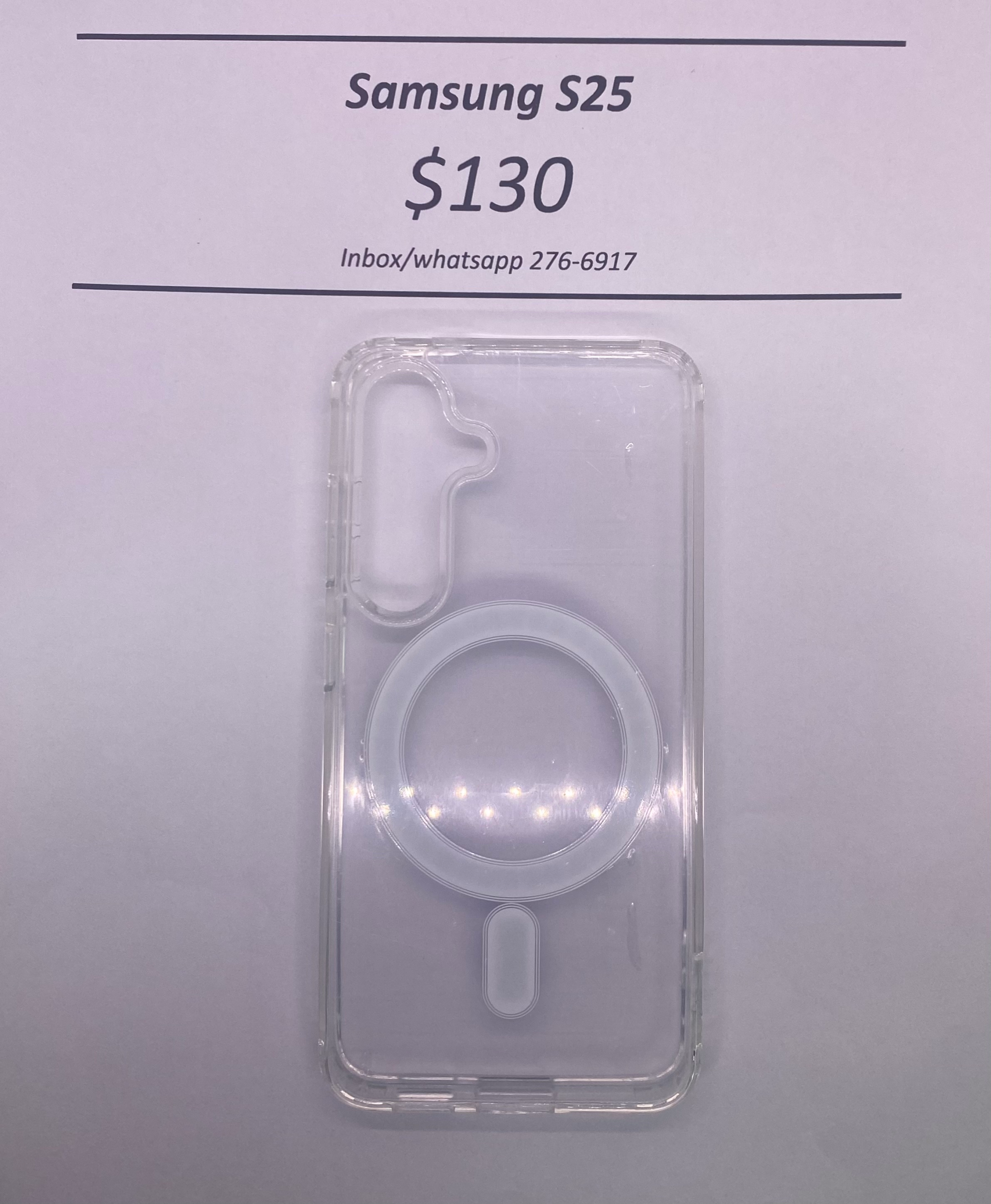 Samsung S25 Mag Safe Case