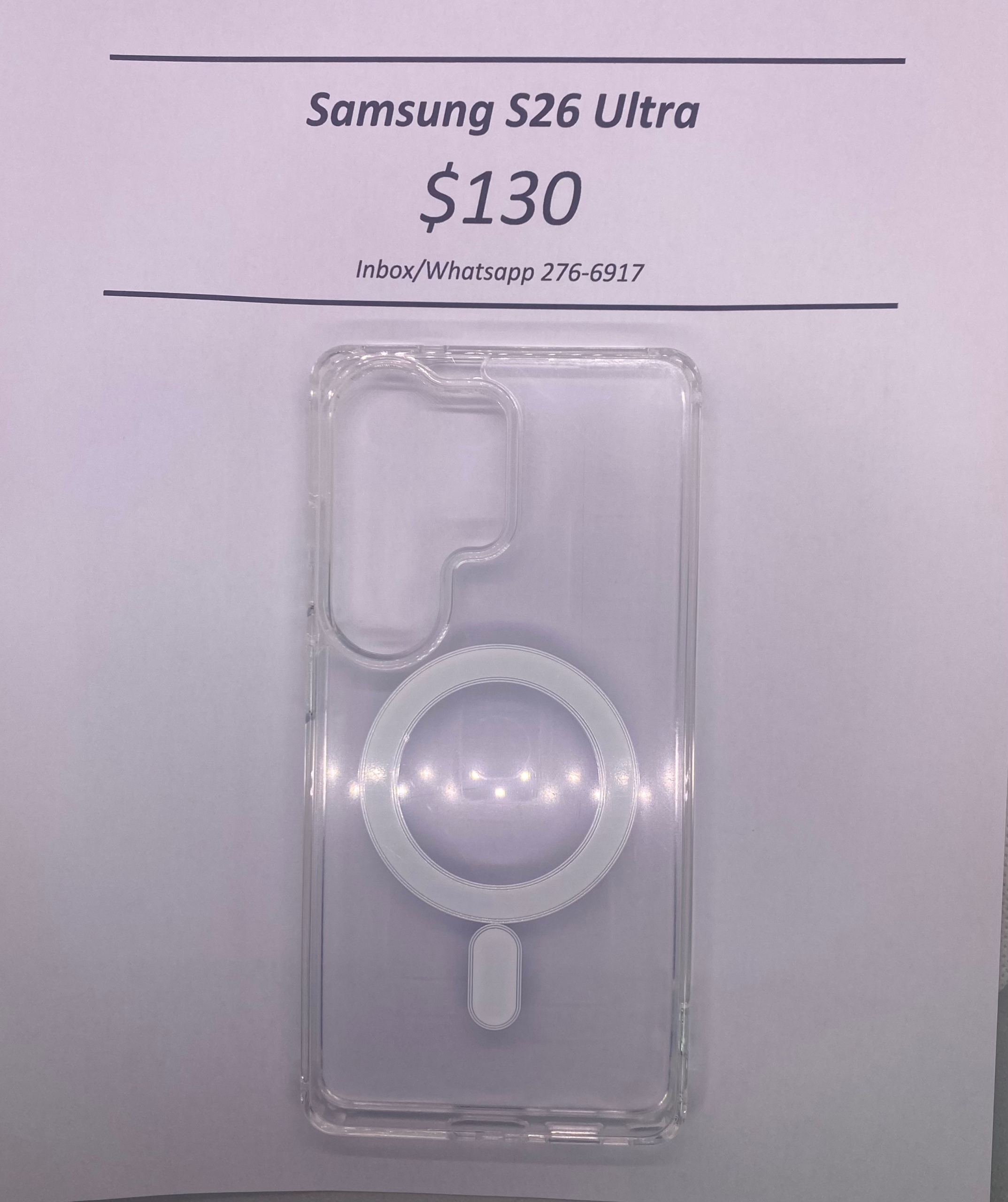 Samsung S26 Ultra Mag Safe Case