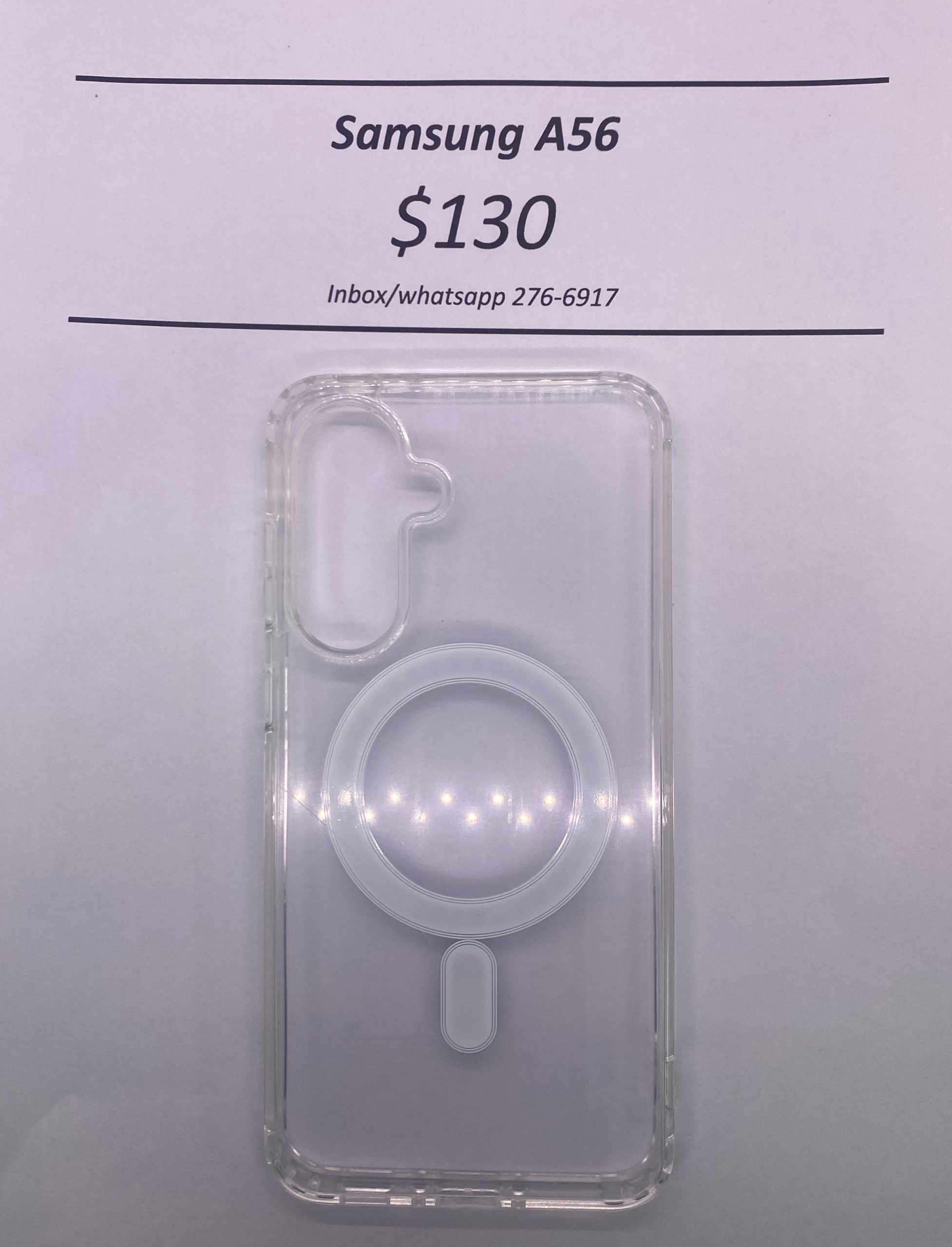 A56 Clear Mag Safe Case