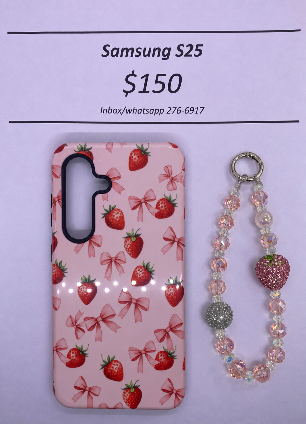 S25 Hard Plastic Strawberry