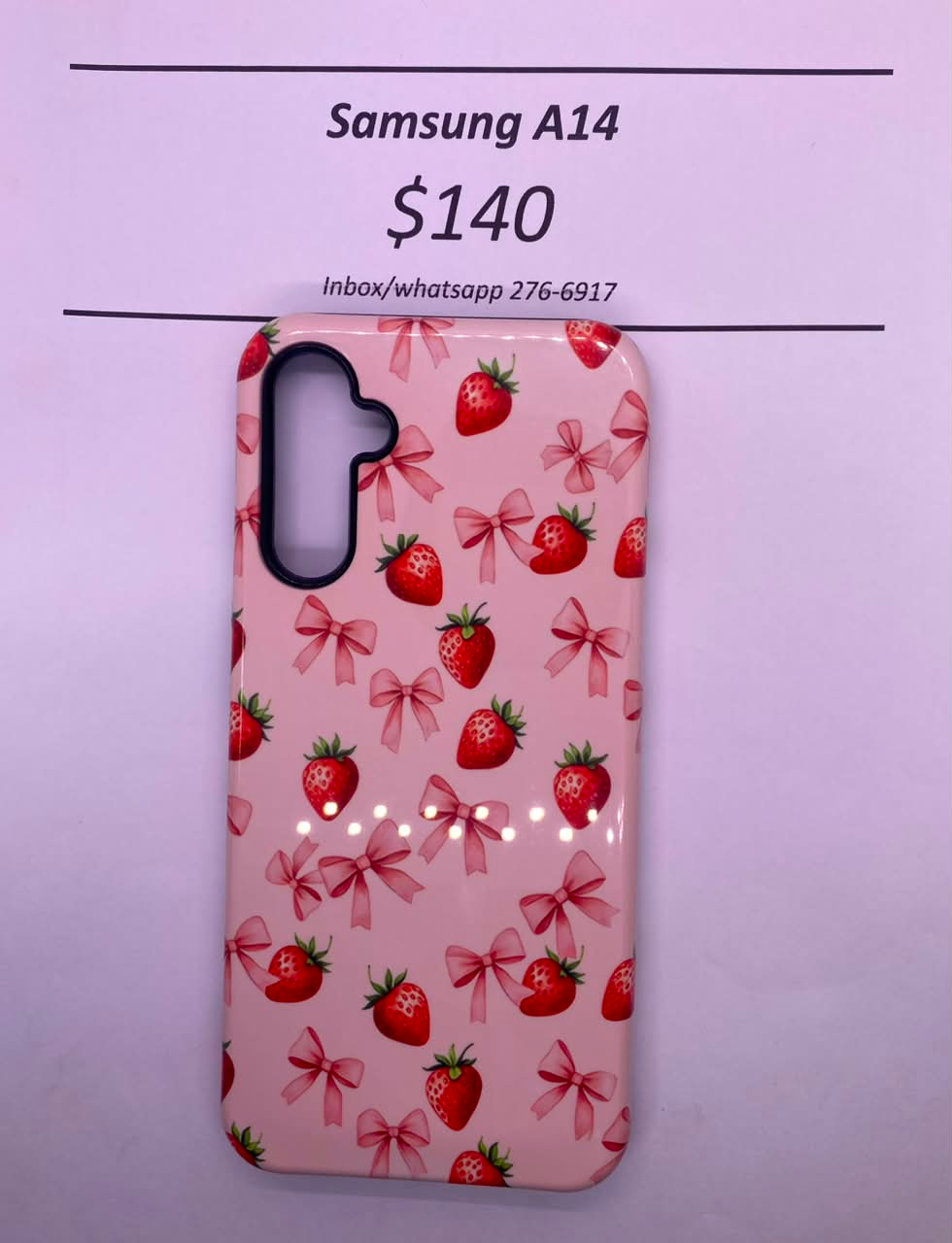 A14 Hard Plastic Strawberry