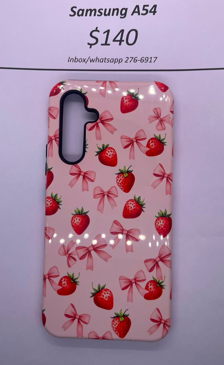 A54 Hard Plastic Strawberry