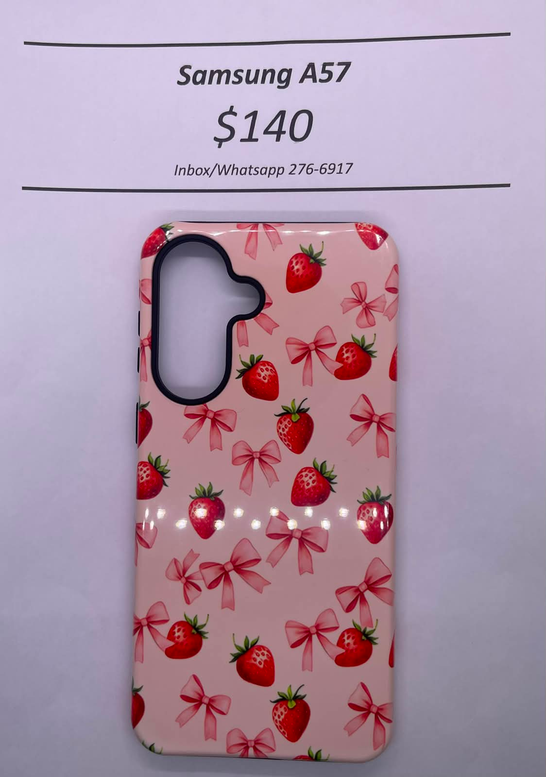 A57 Hard Plastic Strawberry