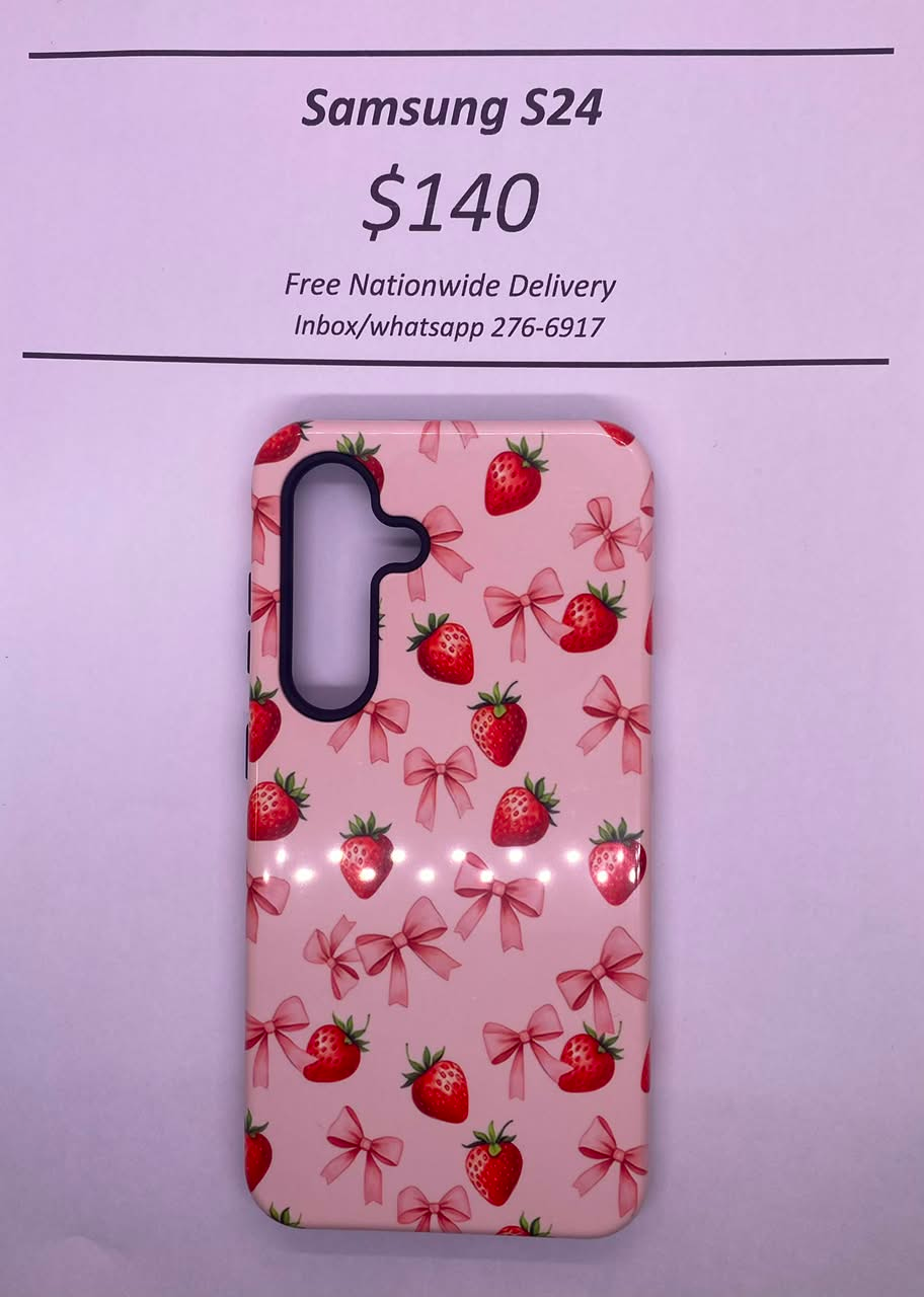 S24 Hard Plastic Strawberry