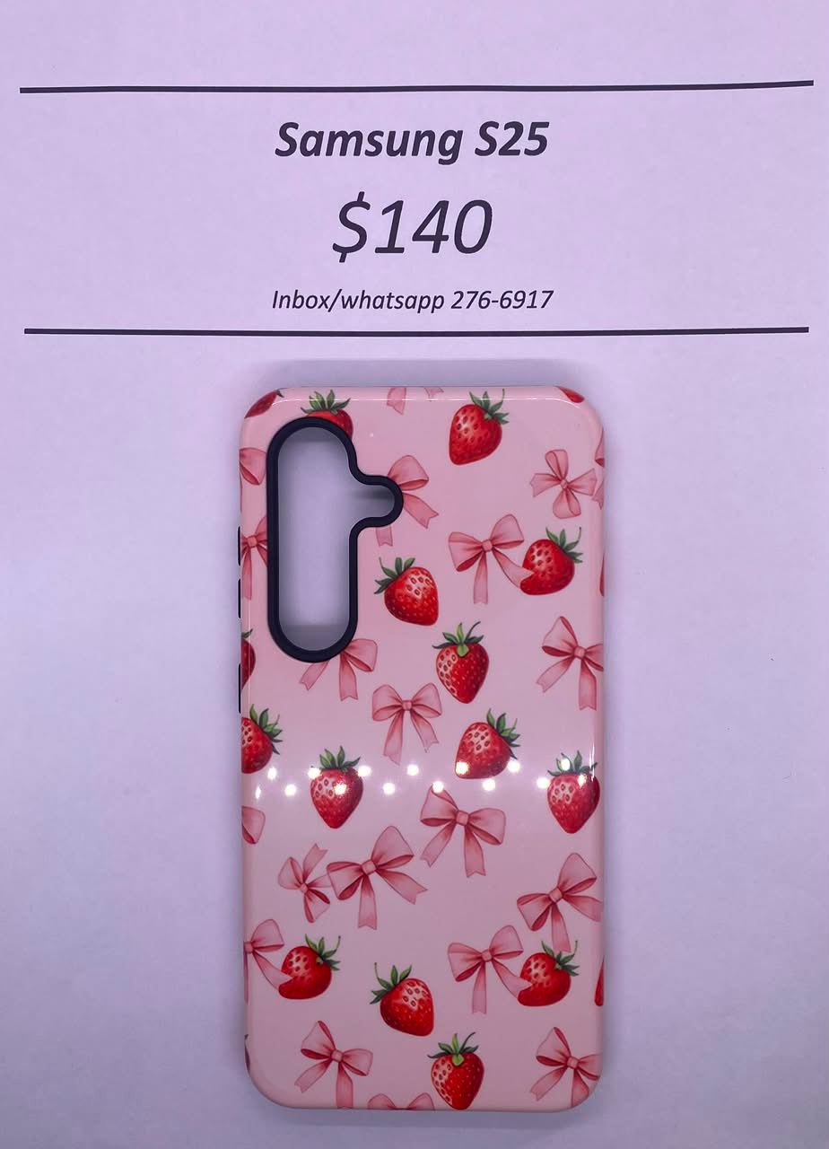 S25 Hard Plastic Strawberry