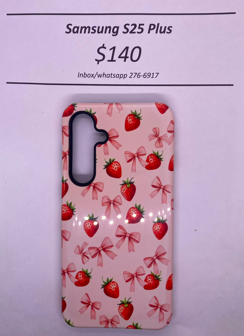 S25+ Hard Plastic Strawberry
