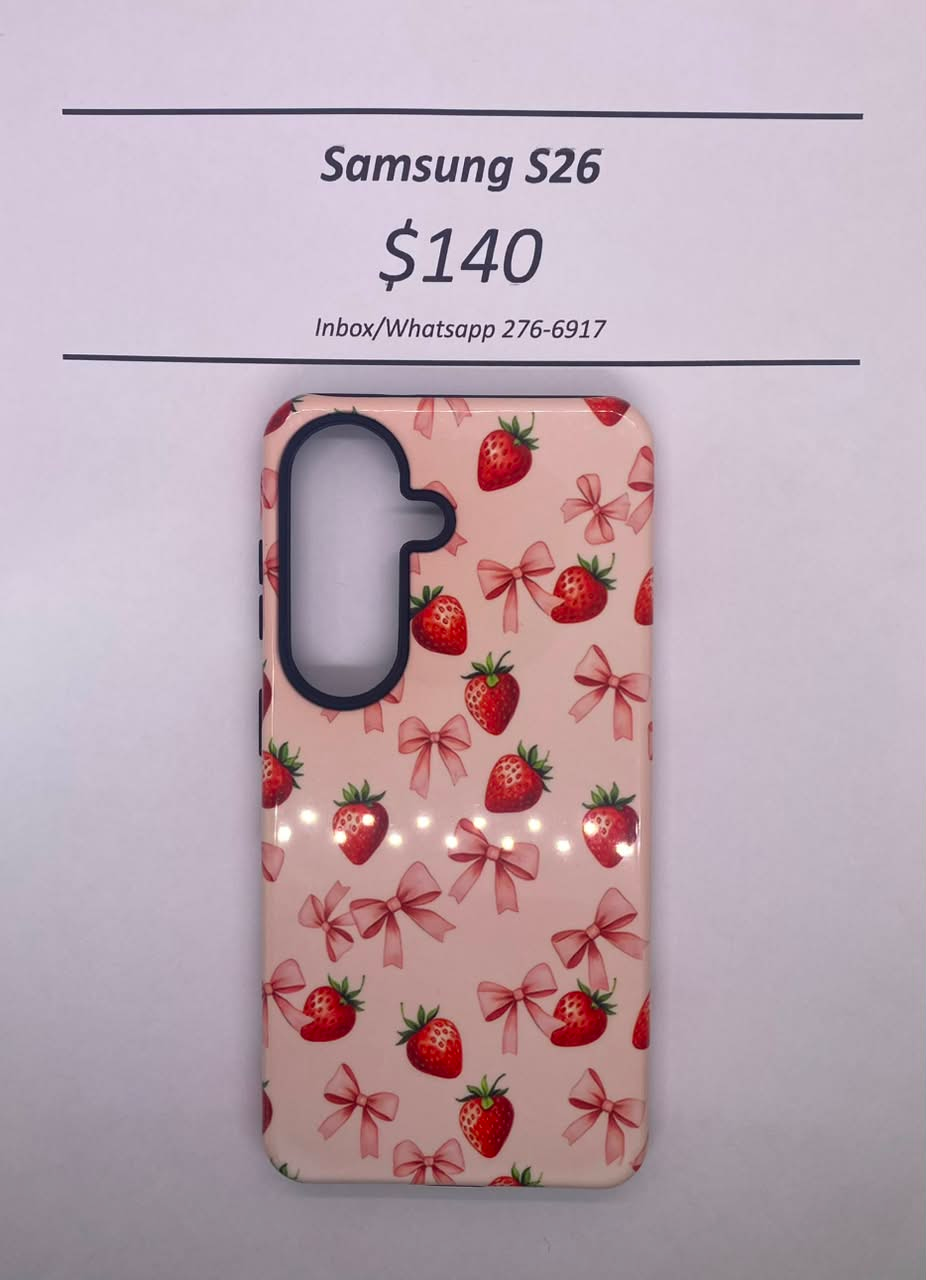 S26 Hard Plastic Strawberry