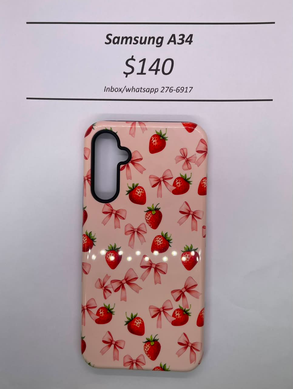 A34 Hard Plastic Strawberry