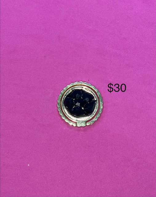 Pop Socket - Black Gem