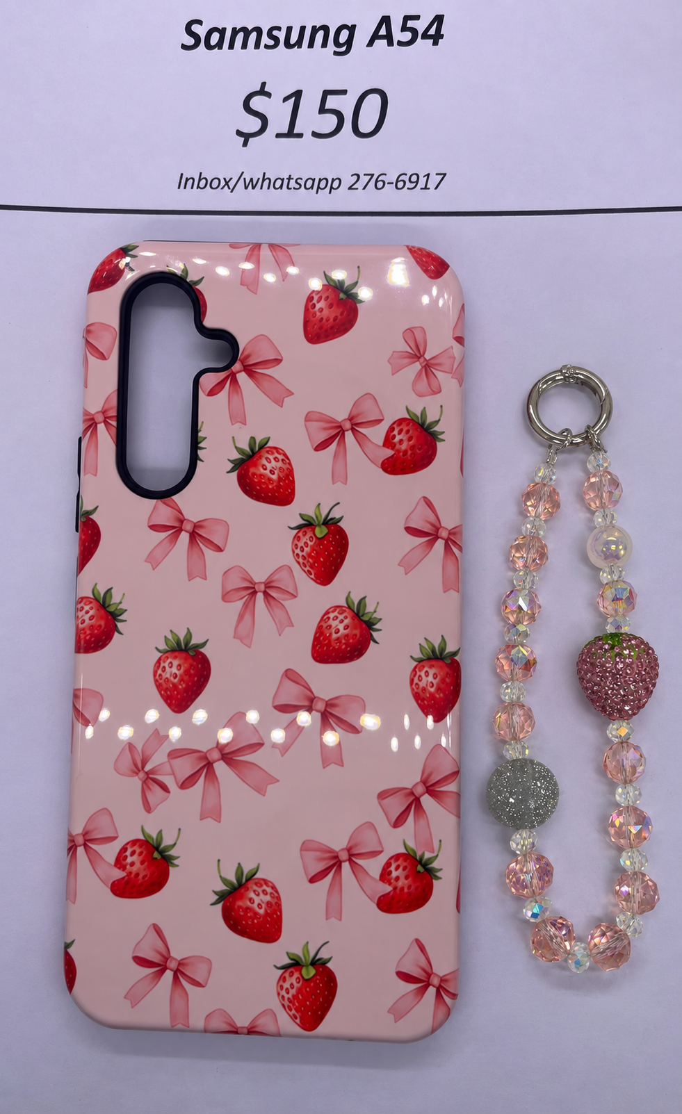 A54 Hard Plastic Strawberry