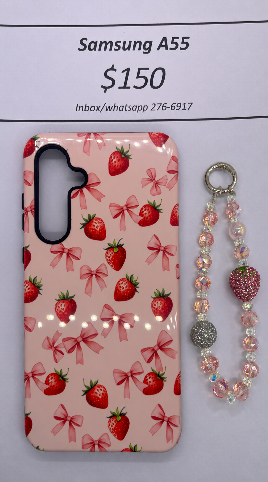 A55 Hard Plastic Strawberry