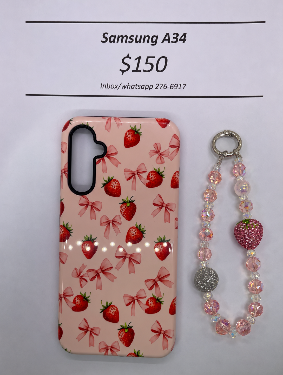 A34 Hard Plastic Strawberry